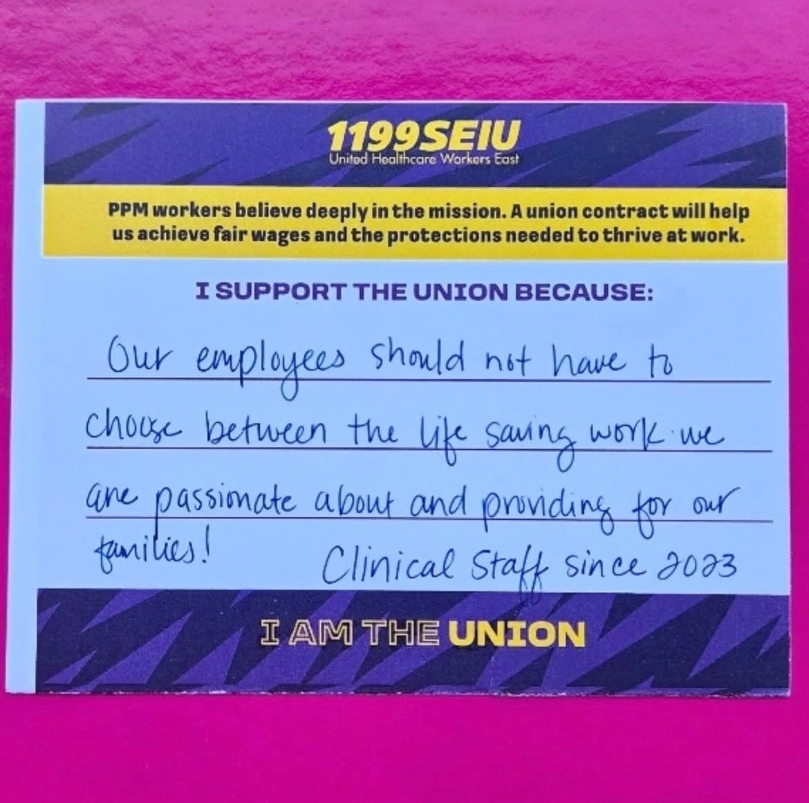 Planned Parenthood of Maryland Workers Strike Fund campaign photo, 5 of 8