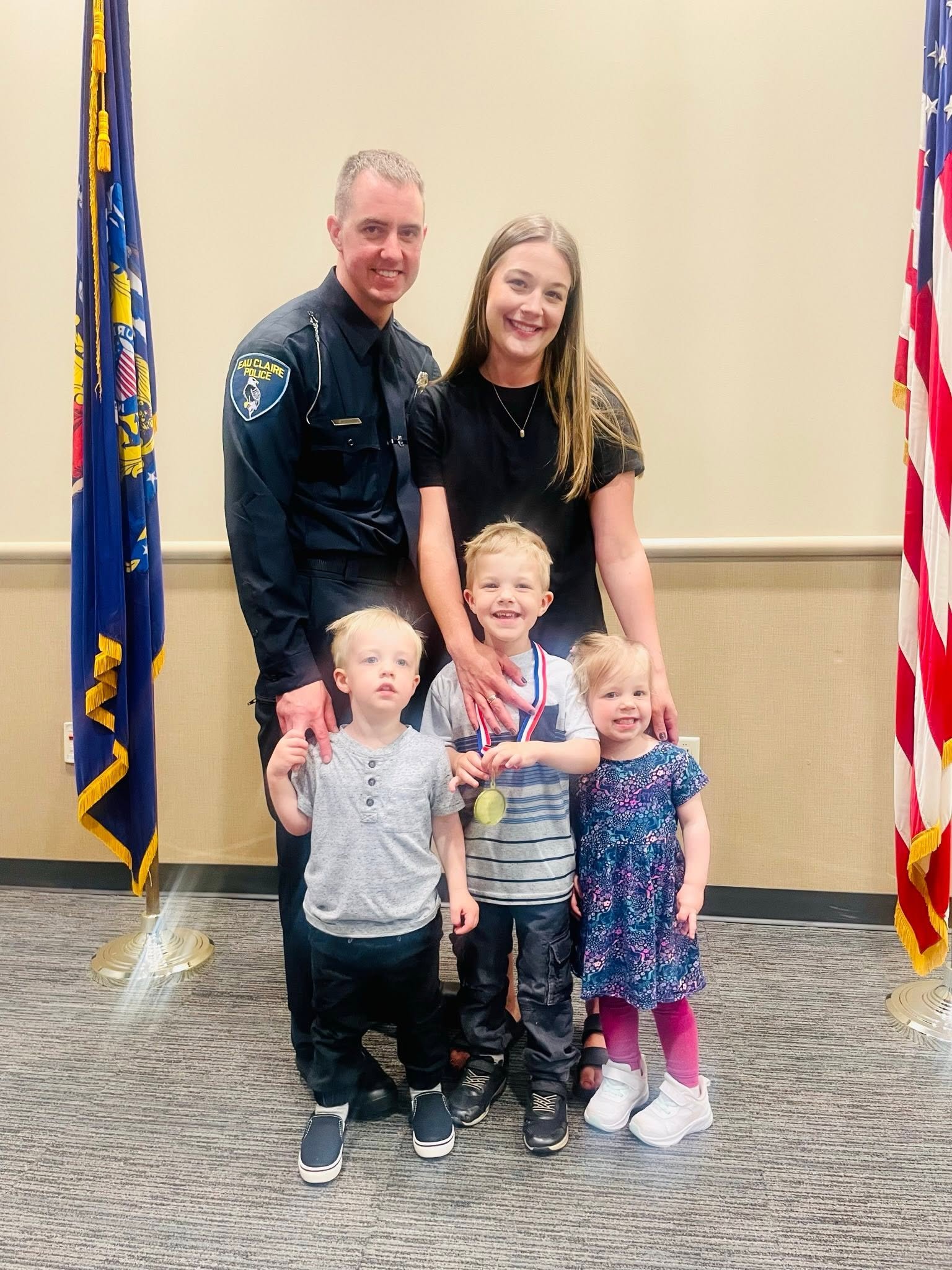 Support Officer Skyler Klevgard's Recovery campaign photo, 2 of 8
