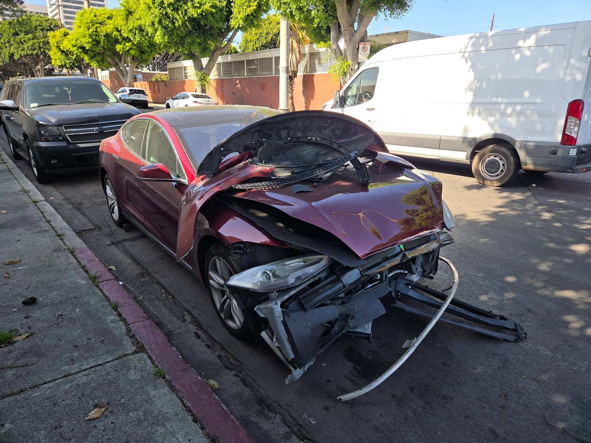 Please help Phil after his auto crash campaign photo, 5 of 7