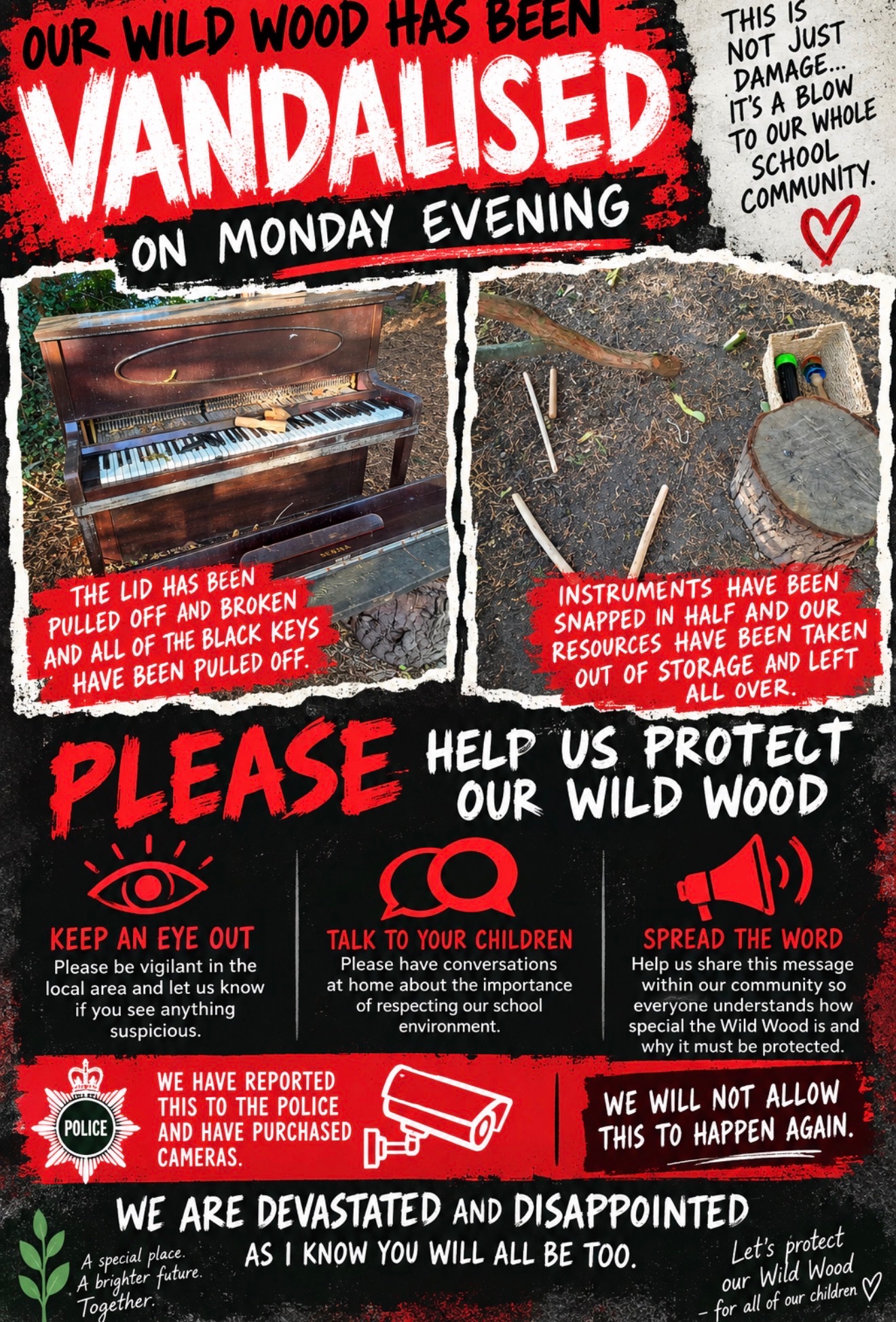 HELP US PROTECT OUR WILD WOOD campaign photo, 2 of 4