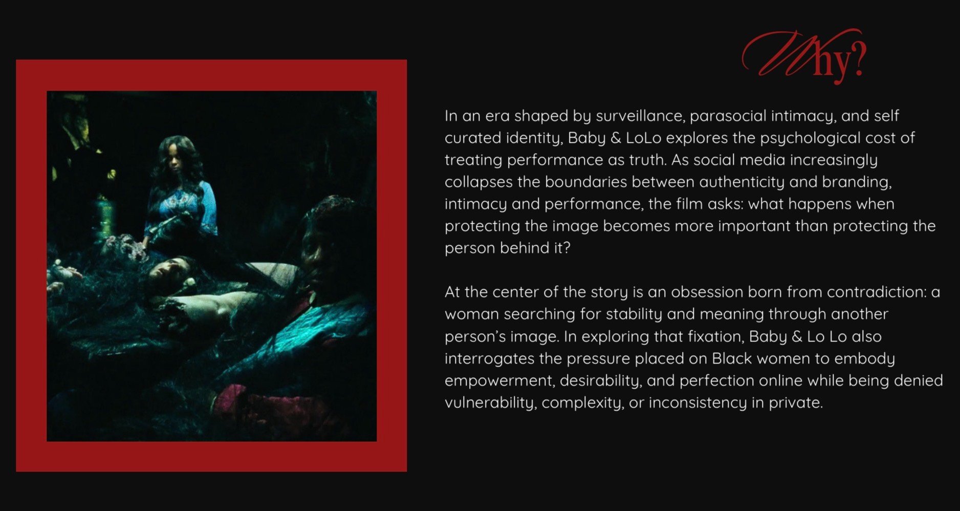 Help Us Finish ‘Baby & Lo Lo’ A Short Film! campaign photo, 7 of 8
