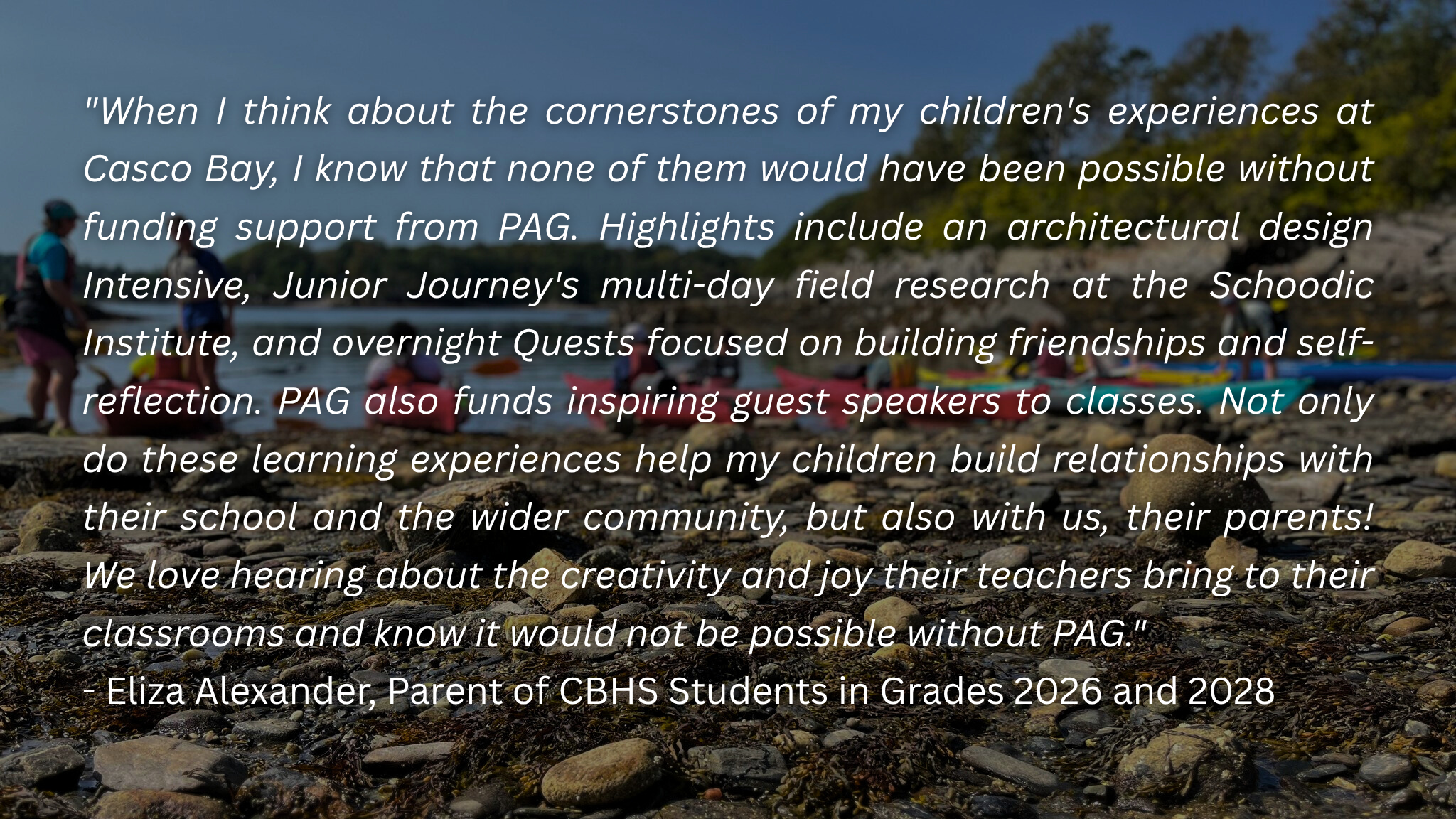 Quests, Fests and All the Rest: CBHS 2026 Annual Appeal campaign photo, 7 of 8