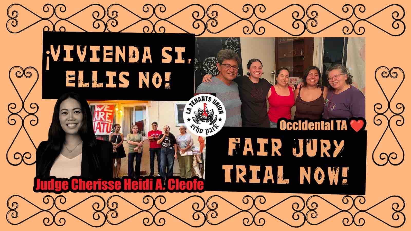 LONG TERM SILVERLAKE FAMILIES EVICTED AFTER 30 YEARS campaign photo, 2 of 4