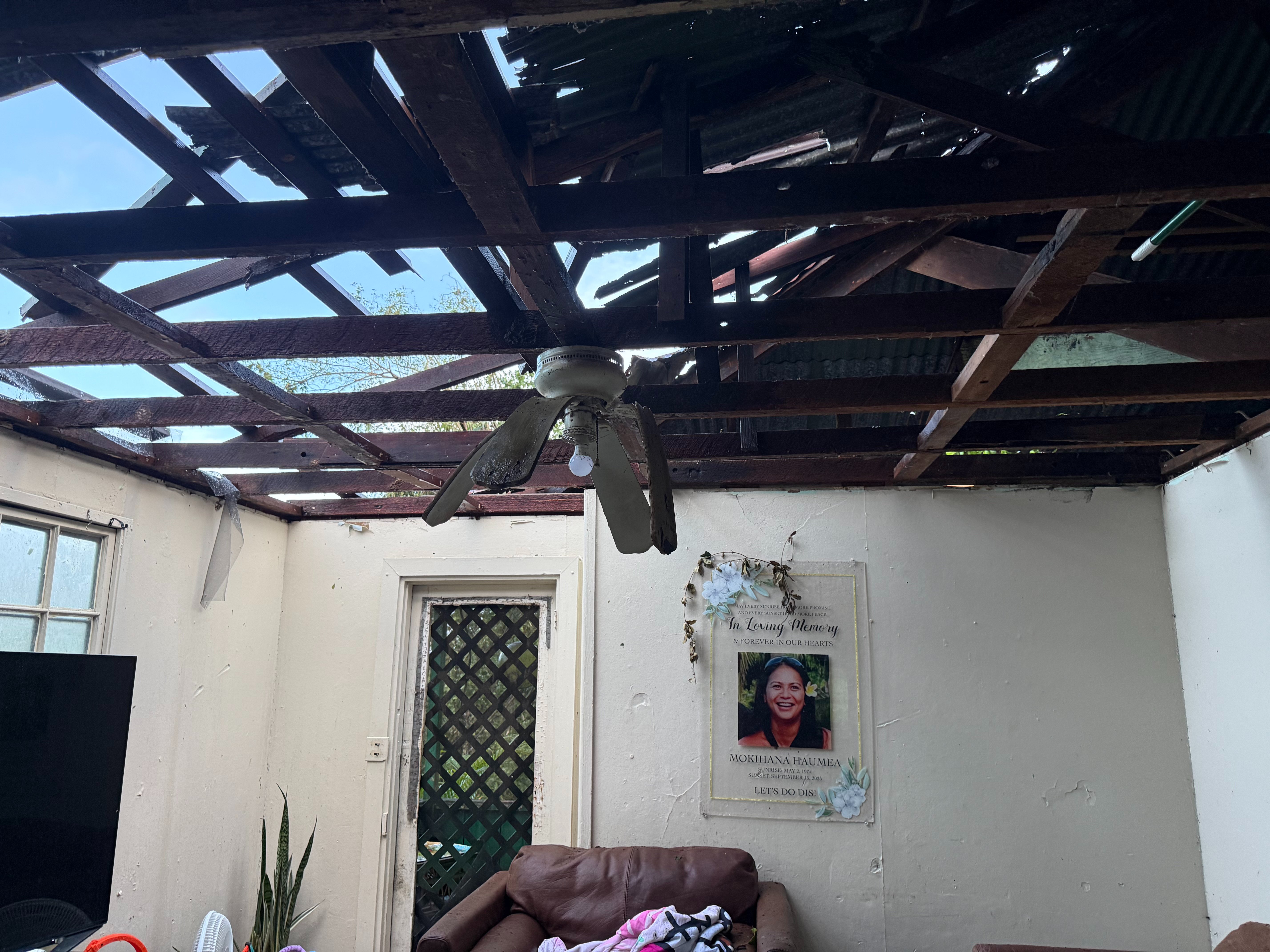 Helping the Koli-Oliver Ohana Rebuild Home After Hurricane campaign photo, 5 of 7