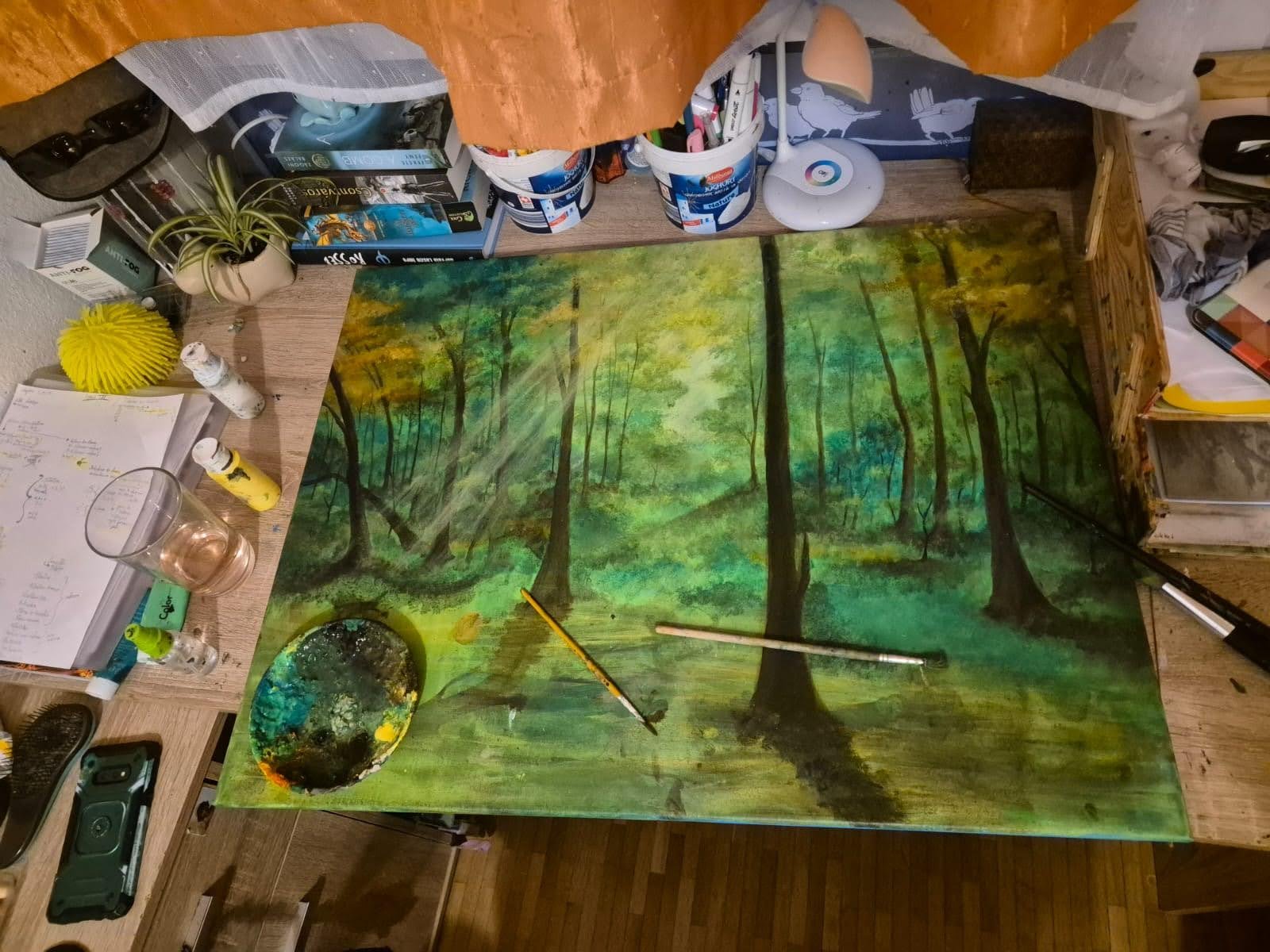 Help Me Paint My Way to Medicine. campaign photo, 2 of 8