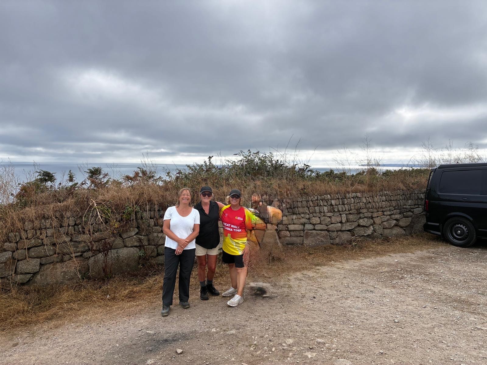 Walking the Great Wall of china for the Henderson academy campaign photo, 7 of 10