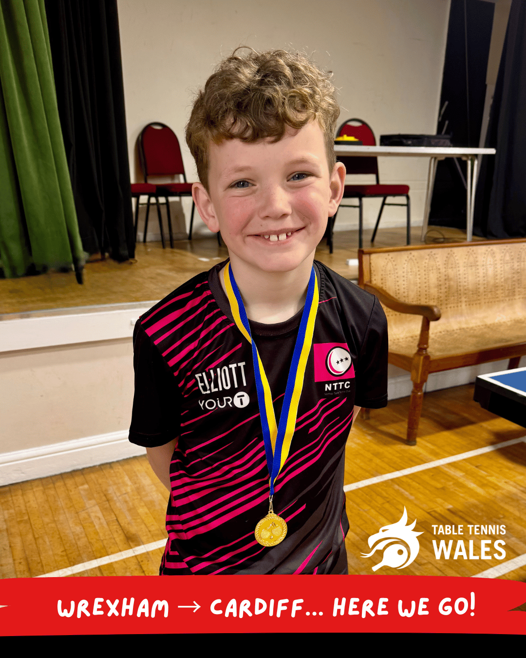 Elliott’s 3,000 Sit-Ups for a School Table Tennis Table campaign photo, 2 of 6