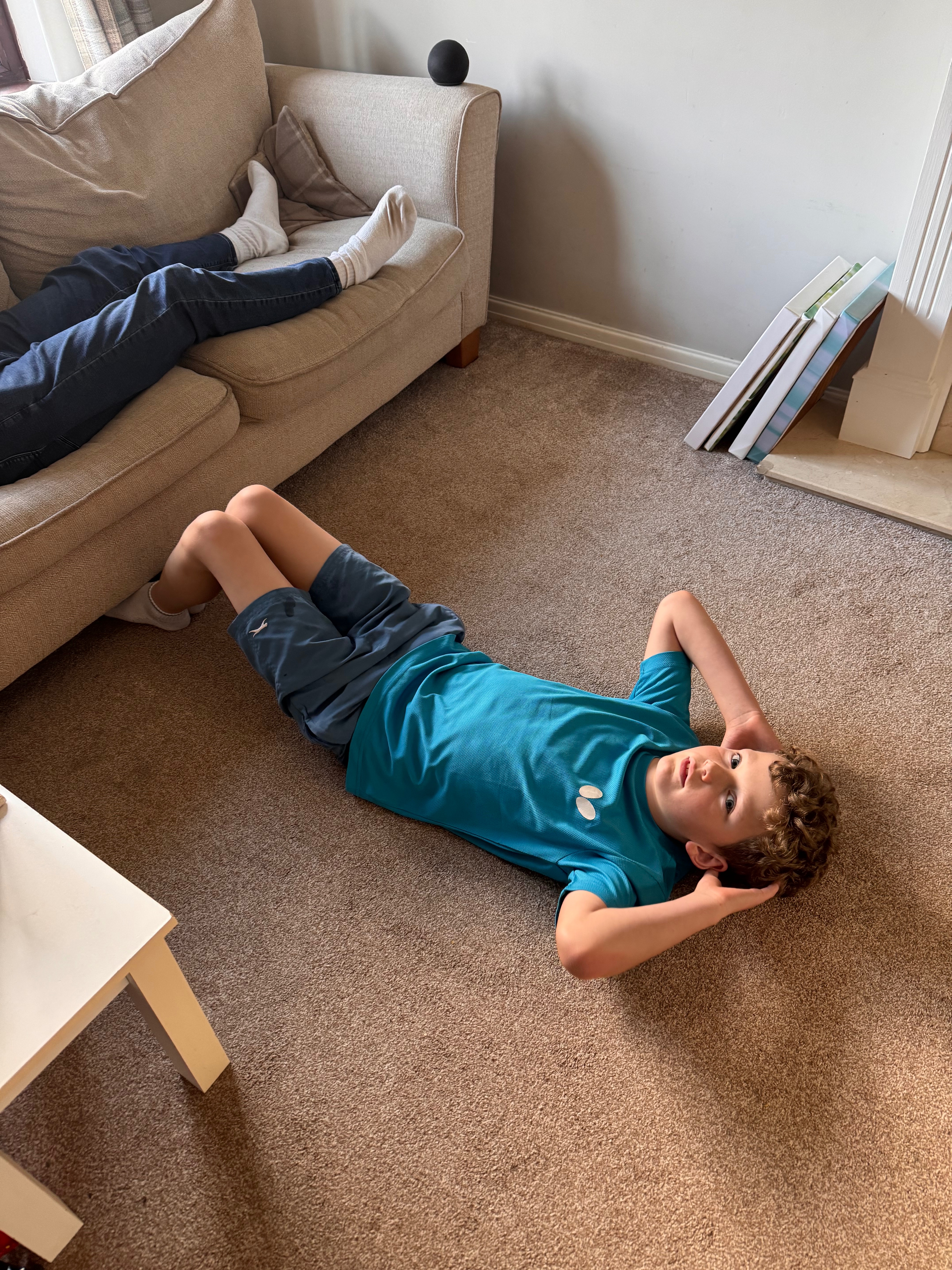 Elliott’s 3,000 Sit-Ups for a School Table Tennis Table campaign photo, 4 of 6