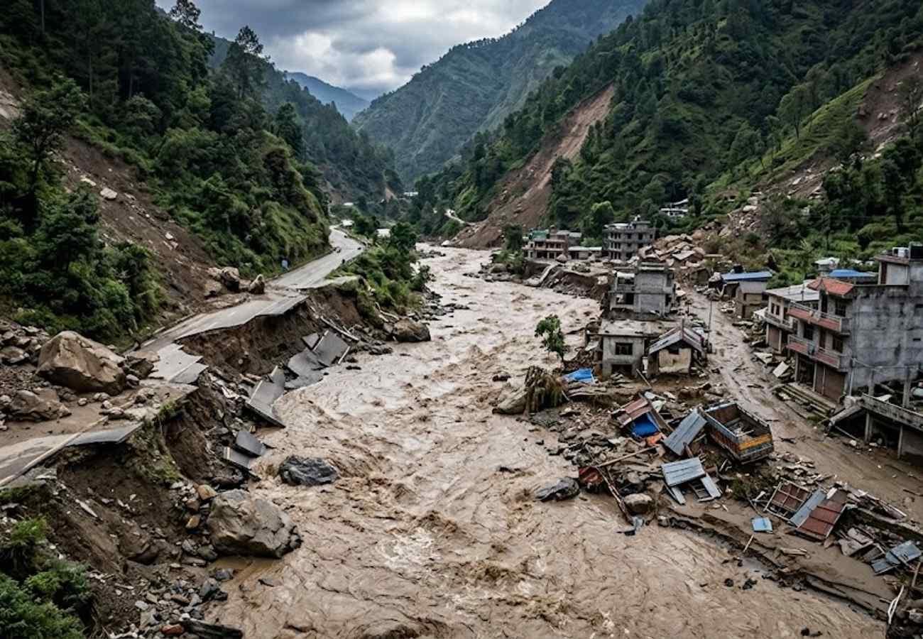 One Meal for Nepal Flood Relief campaign photo, 5 of 6