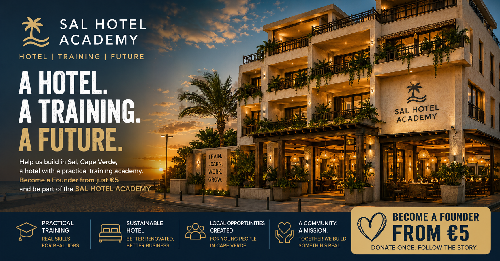 Help Build the Future in Sal Hotel and Academy campaign photo, 7 of 8