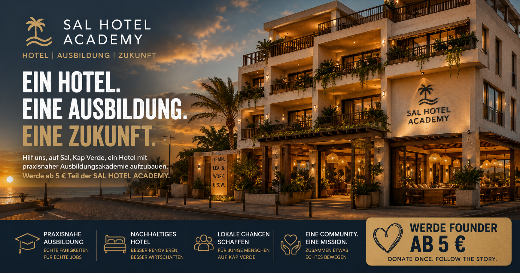 Help Build the Future in Sal Hotel and Academy campaign photo, 2 of 8