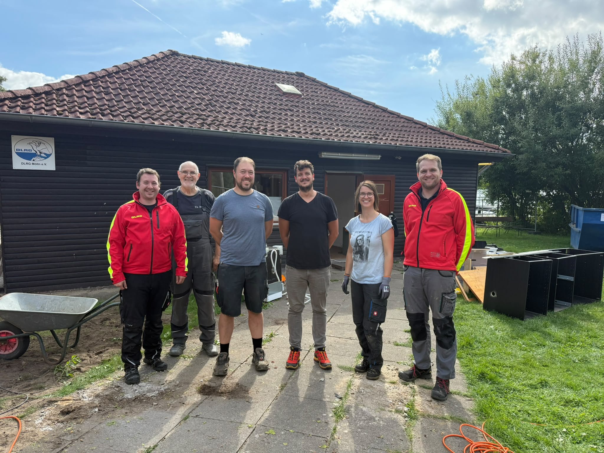 Mehr Platz für Möllner Lebensretter: Erweiterung Vereinsheim campaign photo, 2 of 4