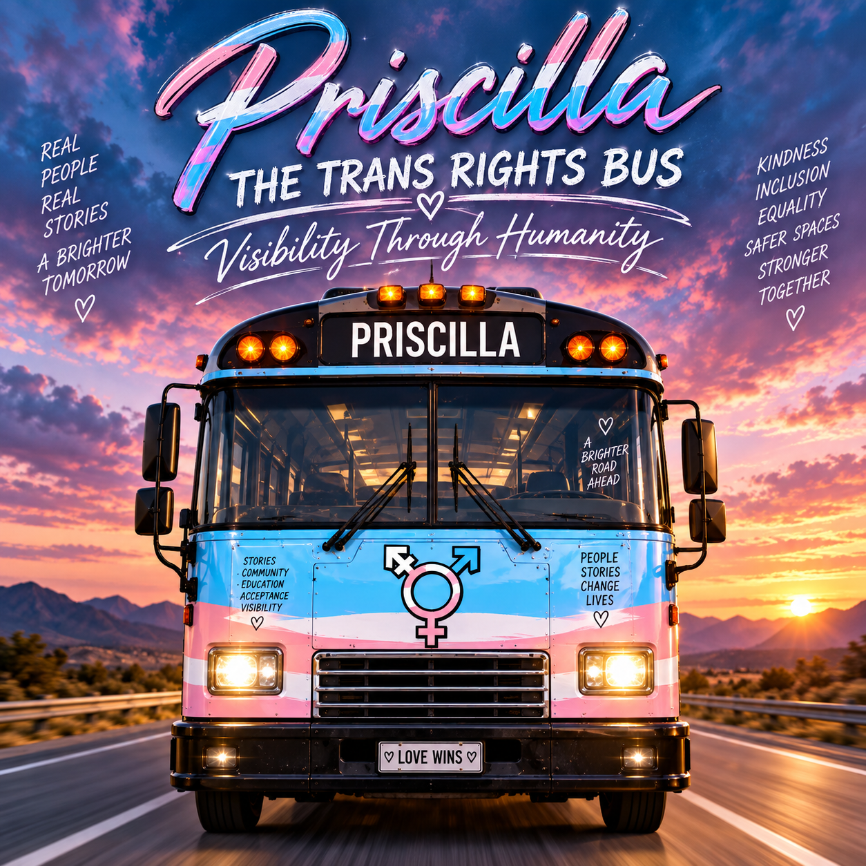 Build The Trans Rights Bus Priscilla campaign photo, 2 of 7