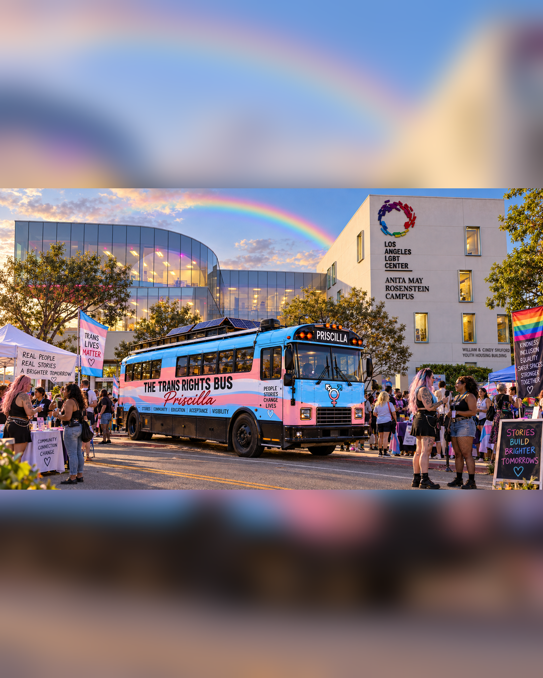 Build The Trans Rights Bus Priscilla campaign photo, 4 of 7