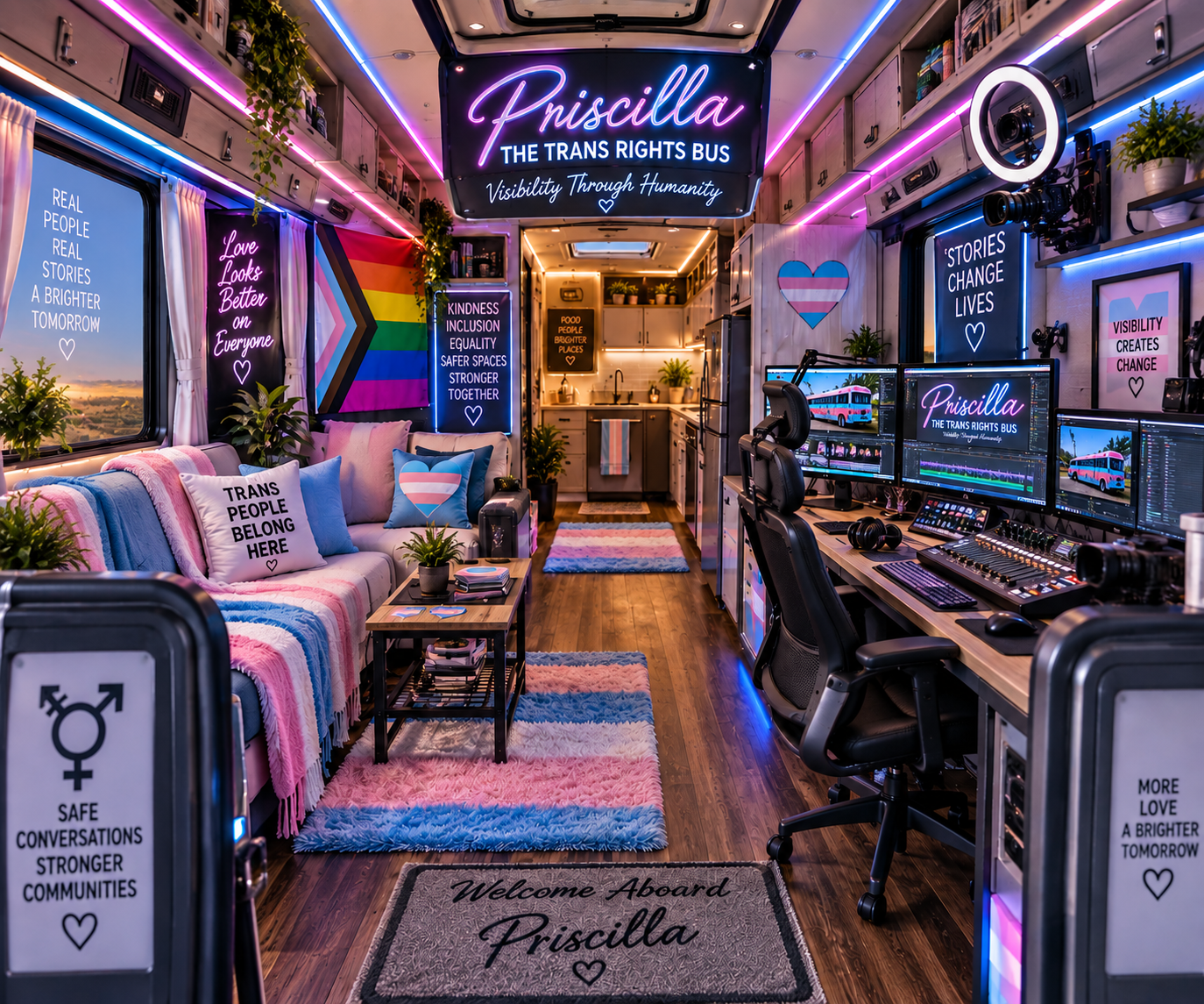 Build The Trans Rights Bus Priscilla campaign photo, 5 of 7