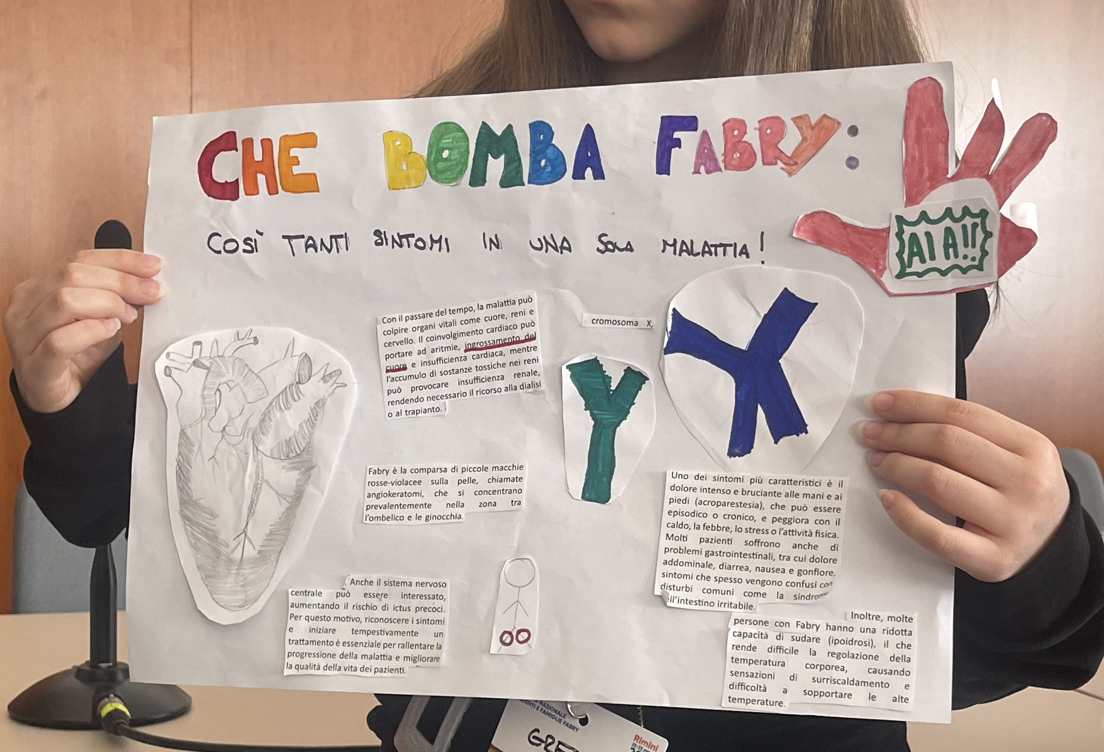 Il tuo aiuto per la diagnosi tempestiva di Malattia di Fabry campaign photo, 7 of 8