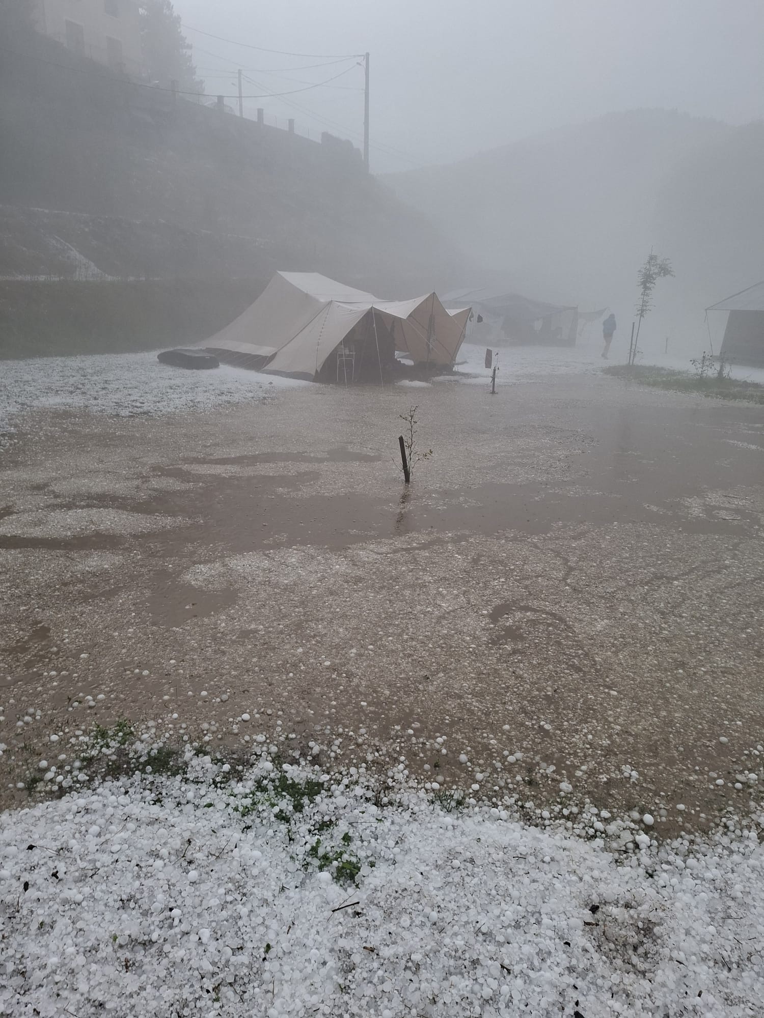Help Le Silence du Midi heropbouwen na plotse hagelstorm campaign photo, 4 of 8