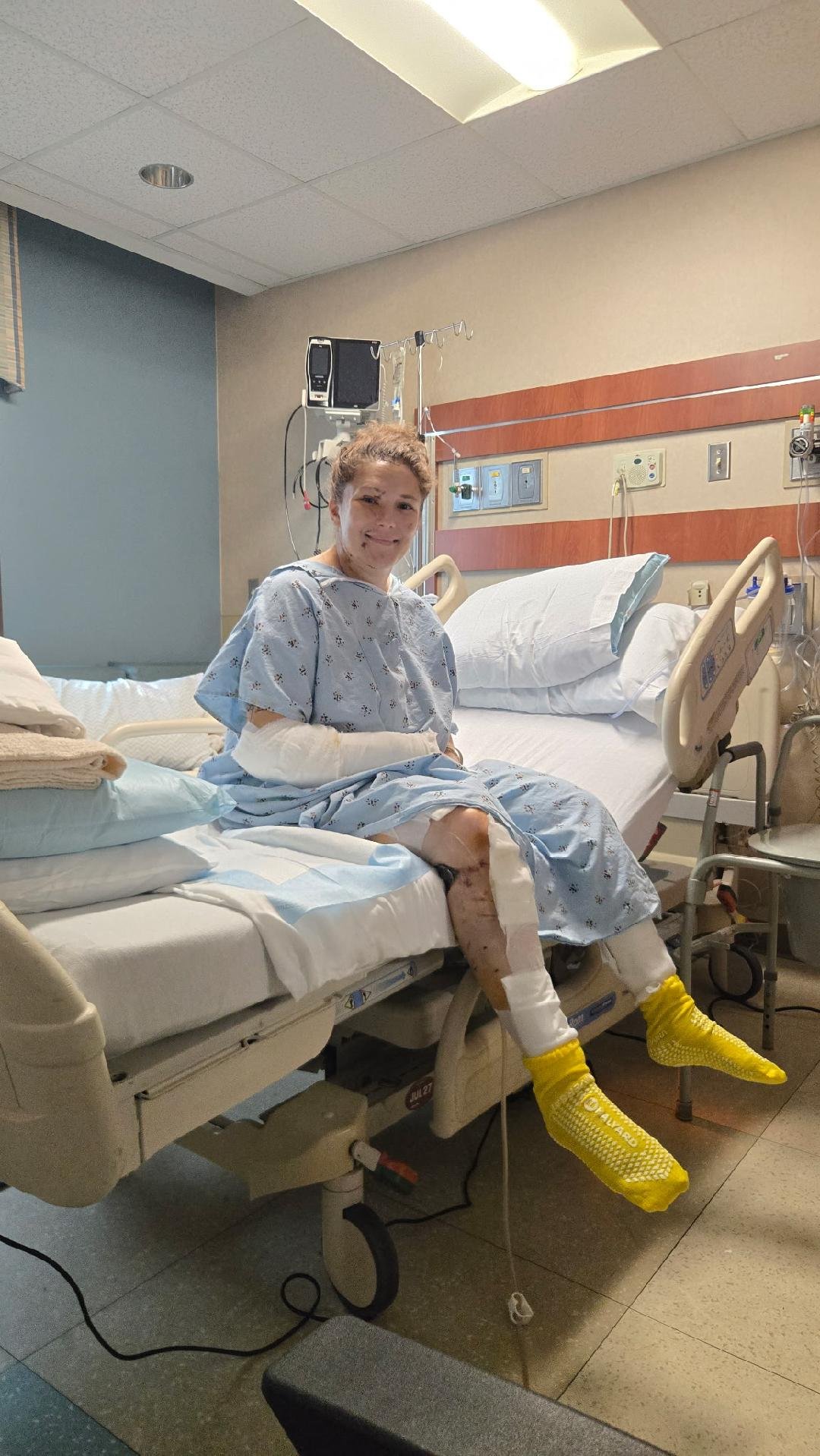 Donate to Ease Haley and Aaron's Hospital Bills campaign photo, 2 of 8
