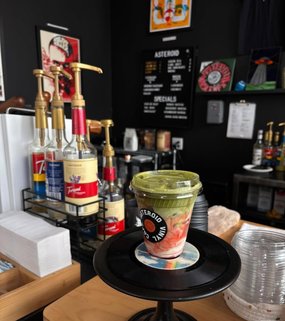 Help Asteroid Vinyl Cafe Serve Coffee Again campaign photo, 5 of 8