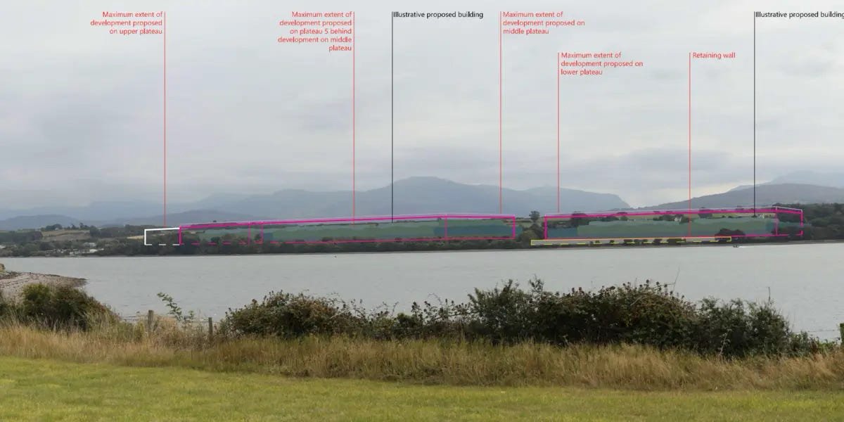 Gwarchod y Fenai - Stop the Data Centres, Caernarfon campaign photo, 6 of 7