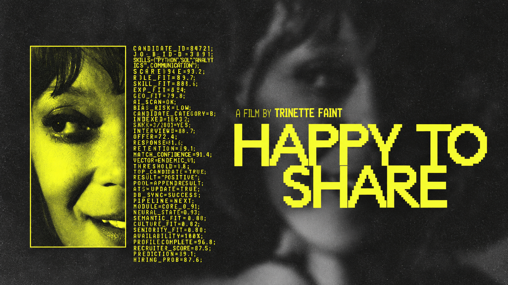 Fund Happy to Share, an empowering film by Trinette Faint campaign photo, 4 of 6