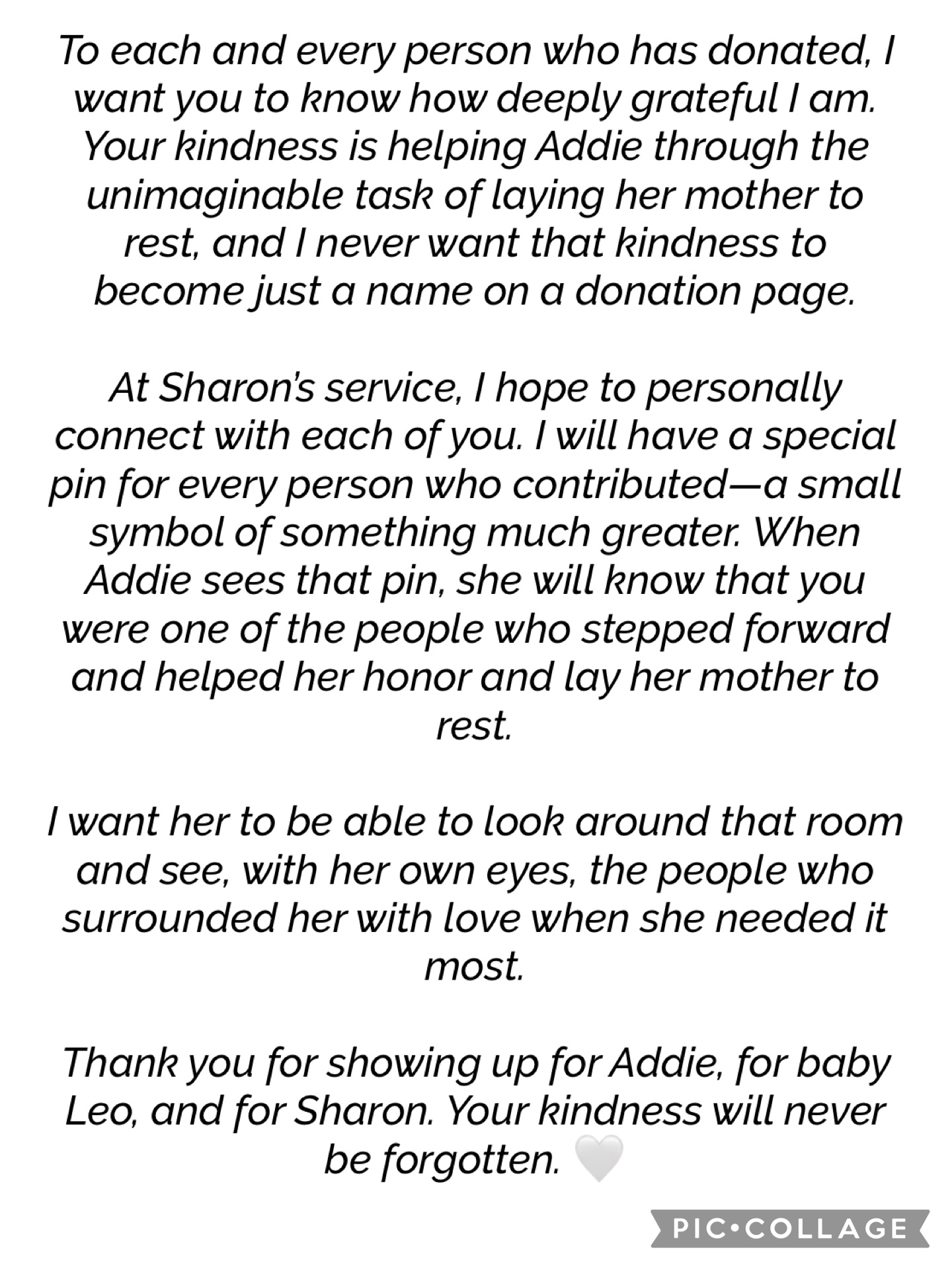 Help with Final arrangements for Sharon Gault campaign photo, 4 of 5