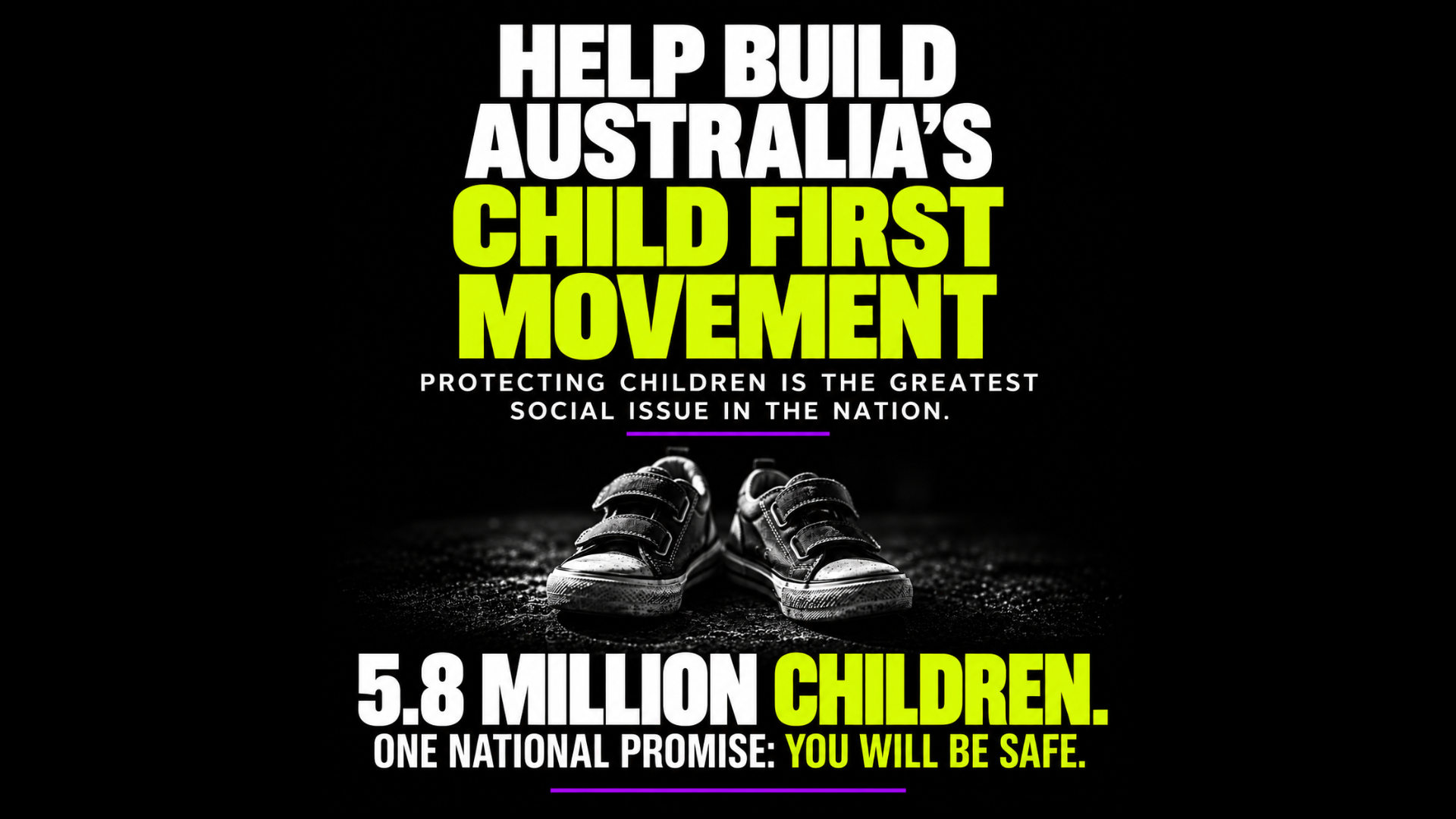 Help Build Australia's Child First Movement campaign photo, 7 of 8