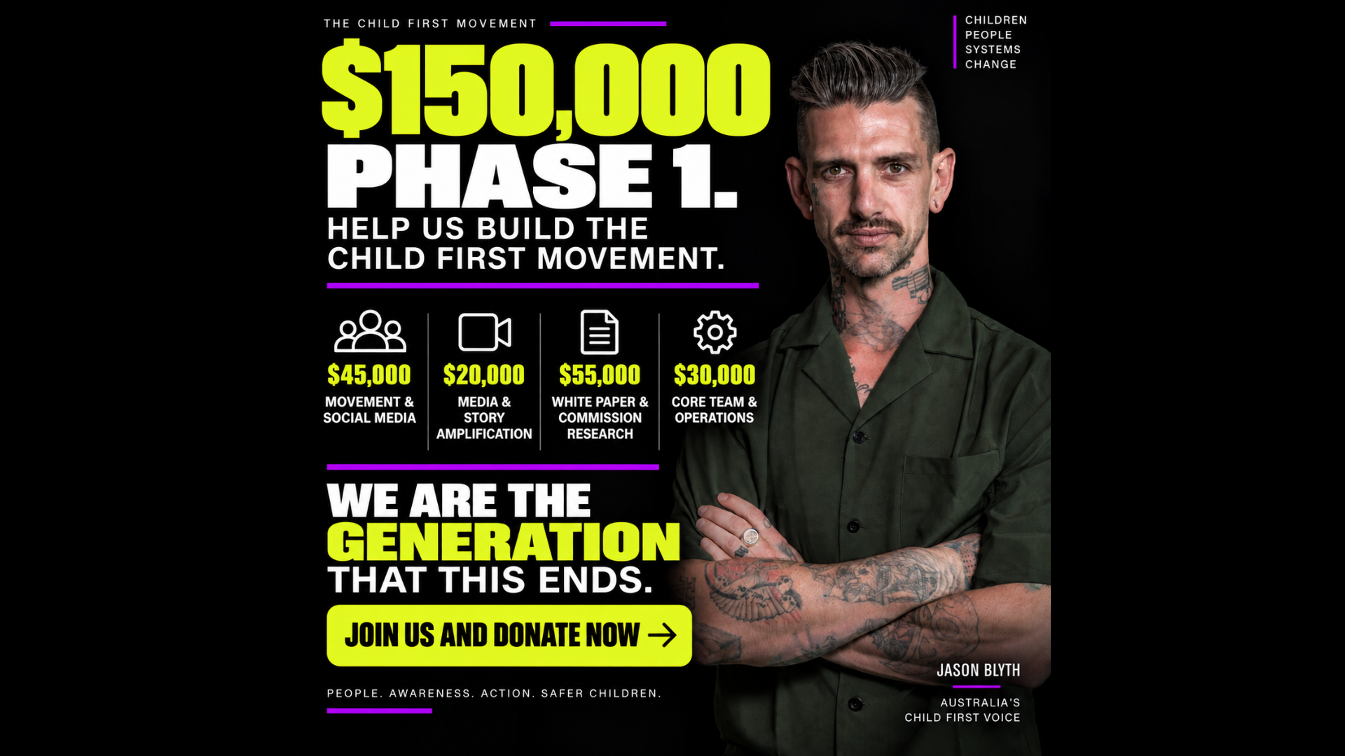 Help Build Australia's Child First Movement campaign photo, 6 of 8