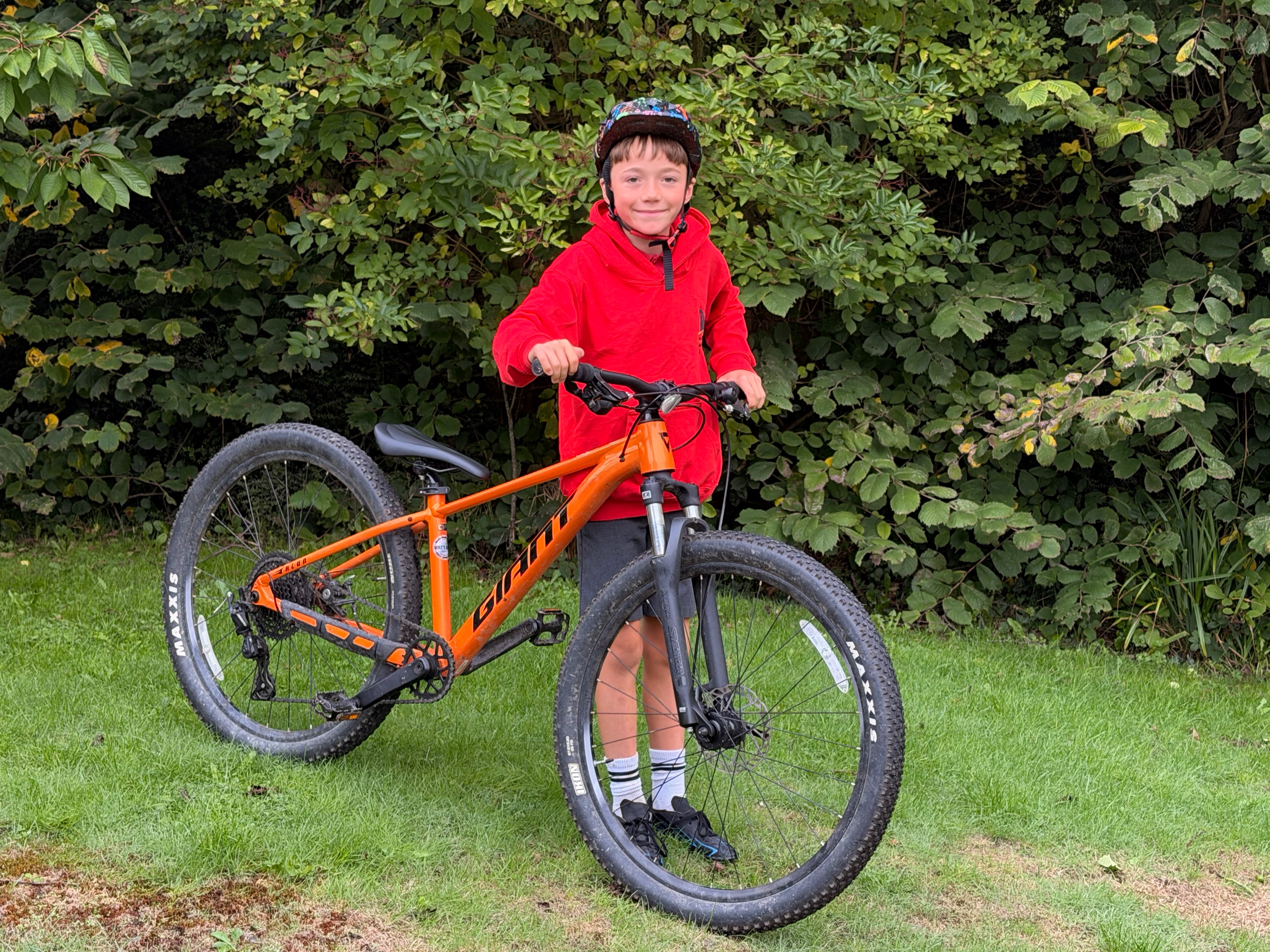 Harri's bike challenge for Cancer campaign photo, 2 of 4