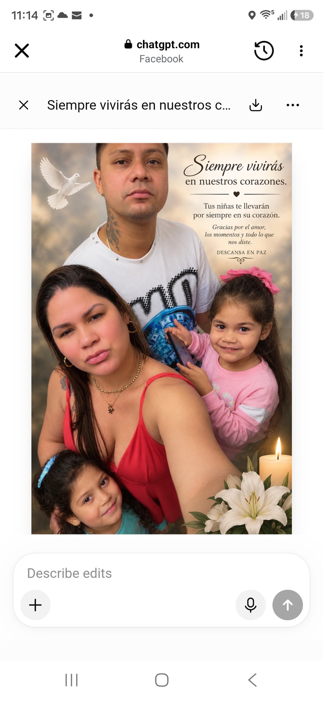 En memoria Carlos Josue Marchena campaign photo, 2 of 4