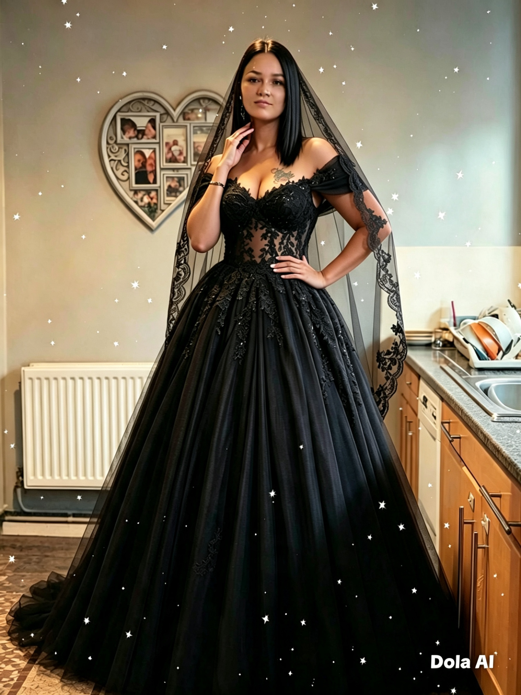 Our Little Gothic Halloween Wedding campaign photo, 4 of 7