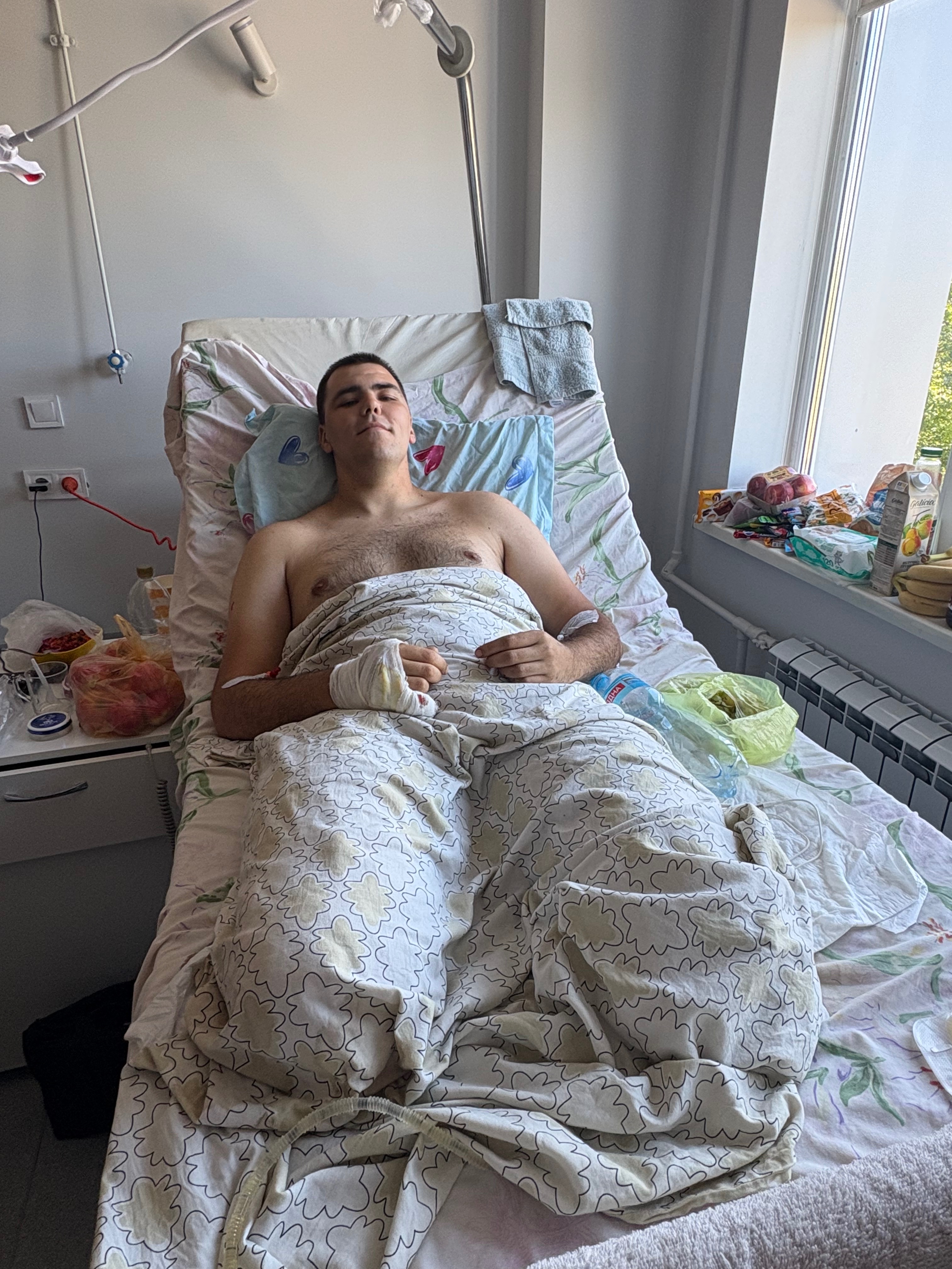 Support Mykyta Moris After Combat Injuries campaign photo, 2 of 5