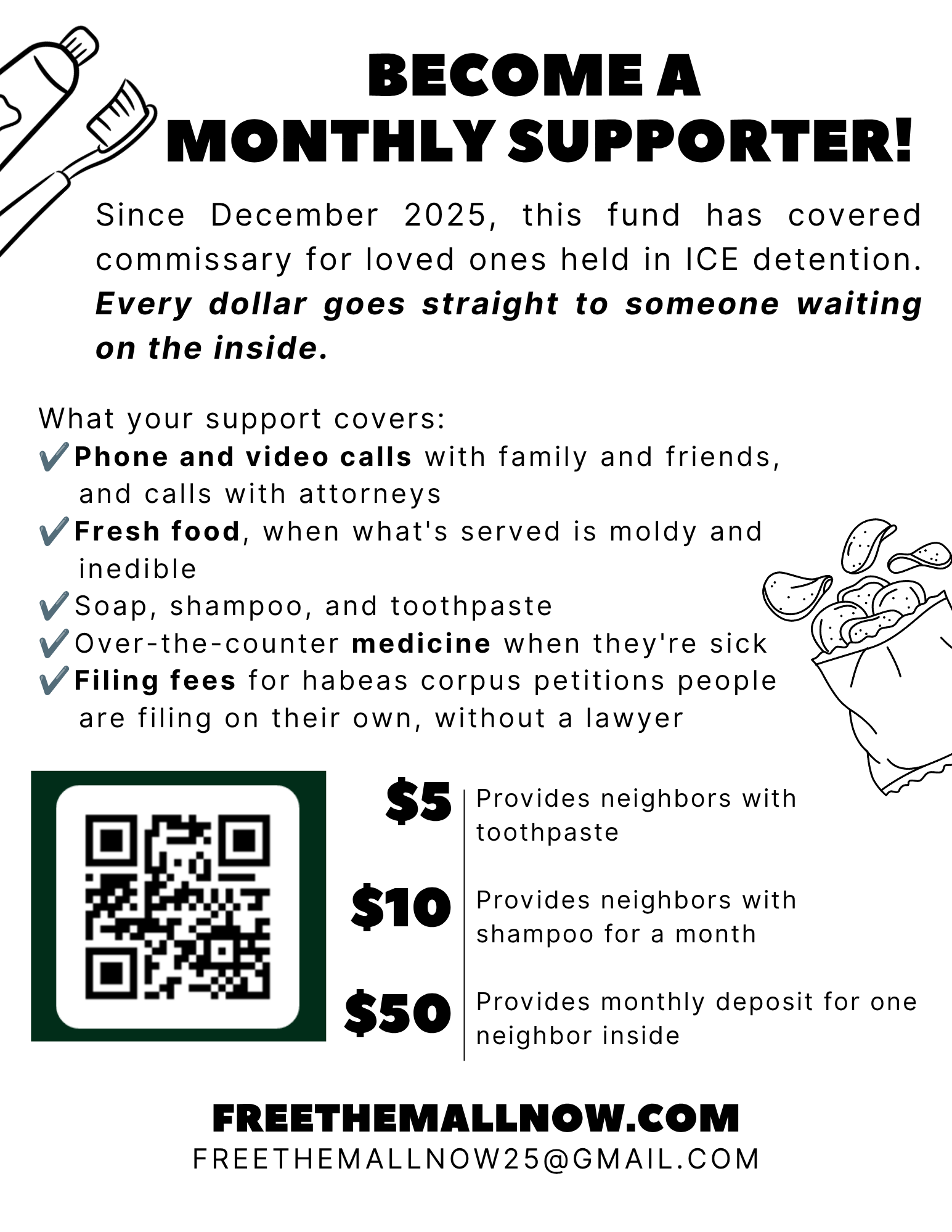 Funds for Neighbors in ICE Detention campaign photo, 4 of 6