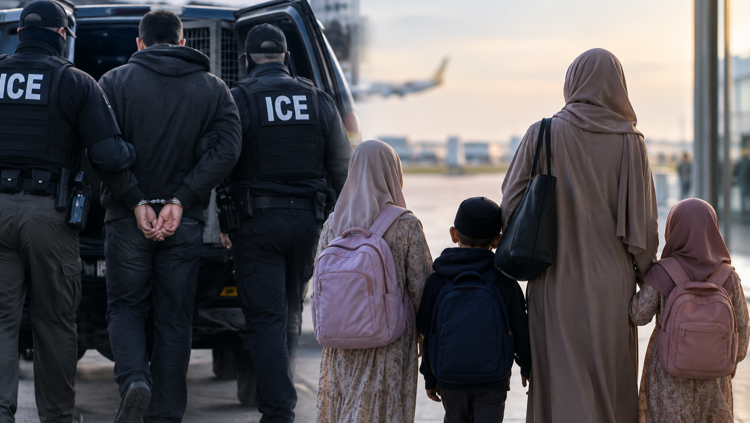 Father detained by ICE in Katy, Texas, leaving wife and three children stranded