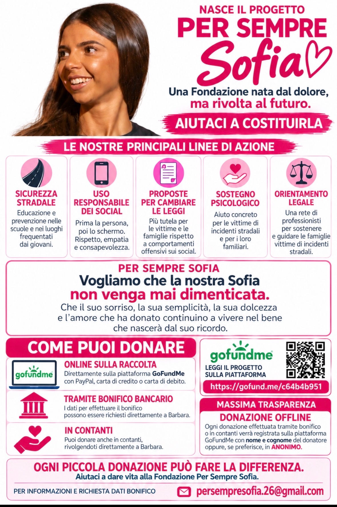 AIUTACI A FAR NASCERE LA FONDAZIONE PER SEMPRE SOFIA ❤️ campaign photo, 6 of 8