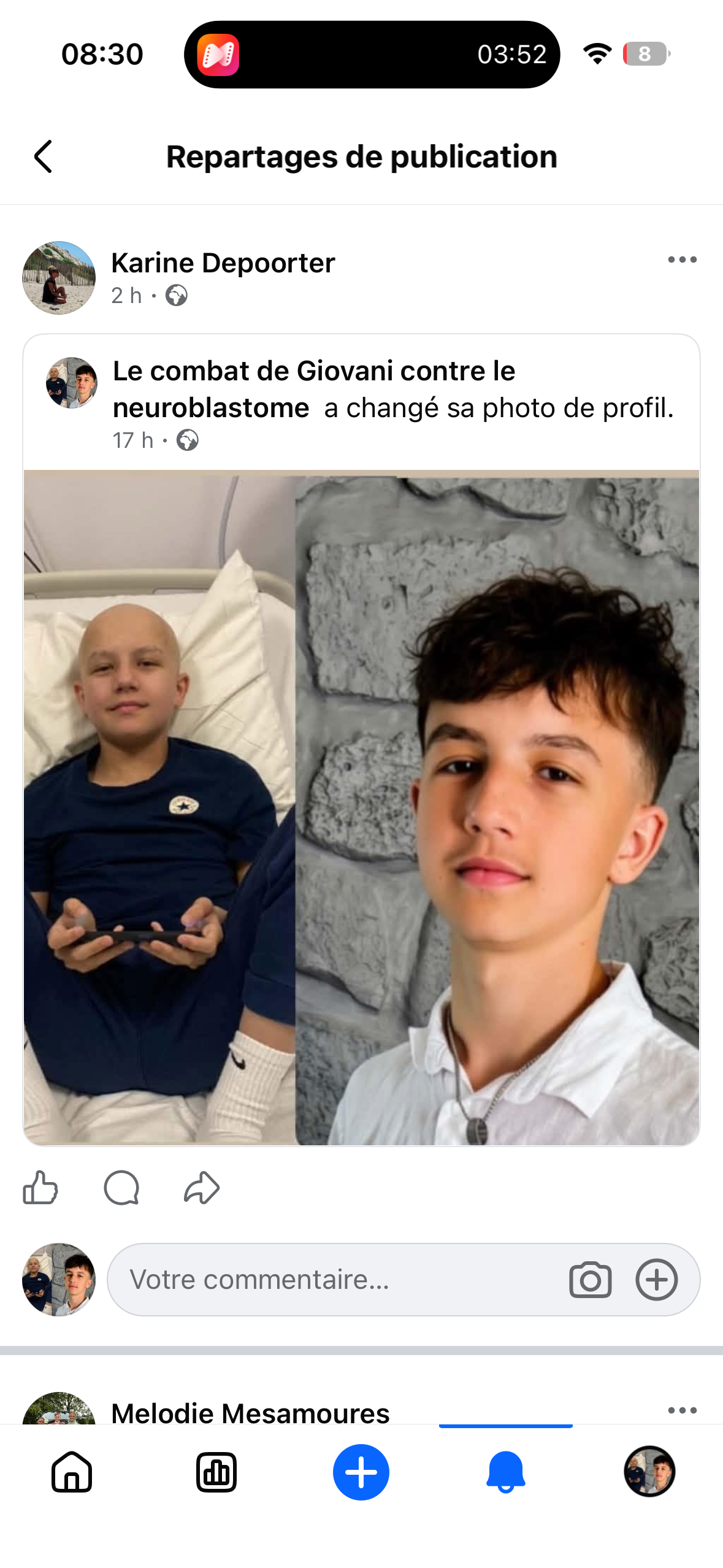Photo de la campagne Pour Giovani notre combat pour partir en Italie ❤️, 5 sur 6