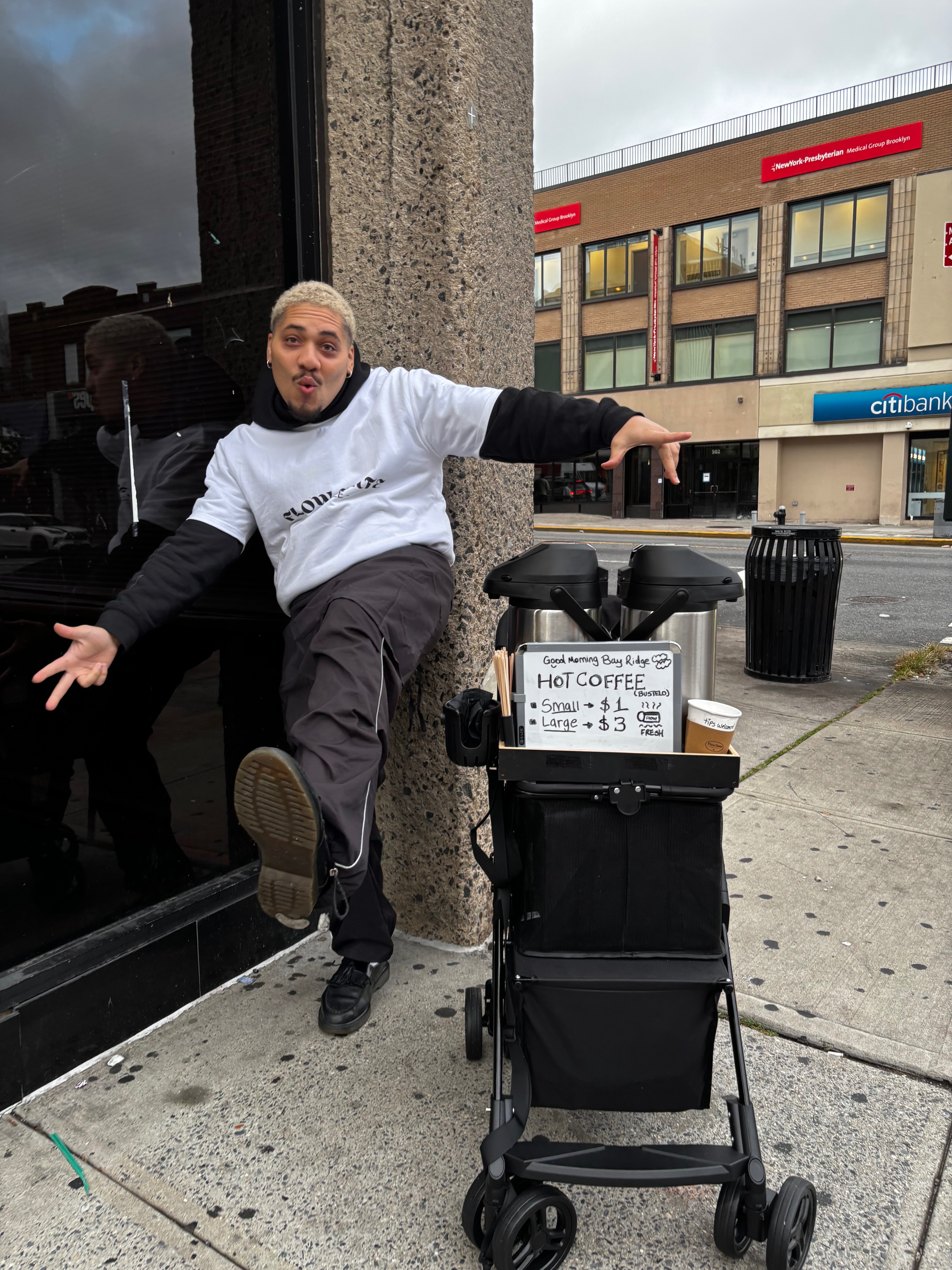 Maria and Santana’s Coffee Cart Dream campaign photo, 5 of 8