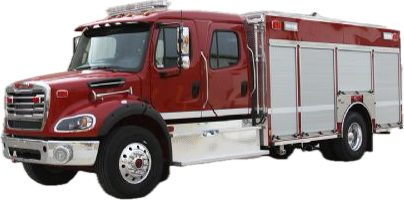 CVFD JD64 fire rescue truck campaign photo, 2 of 7