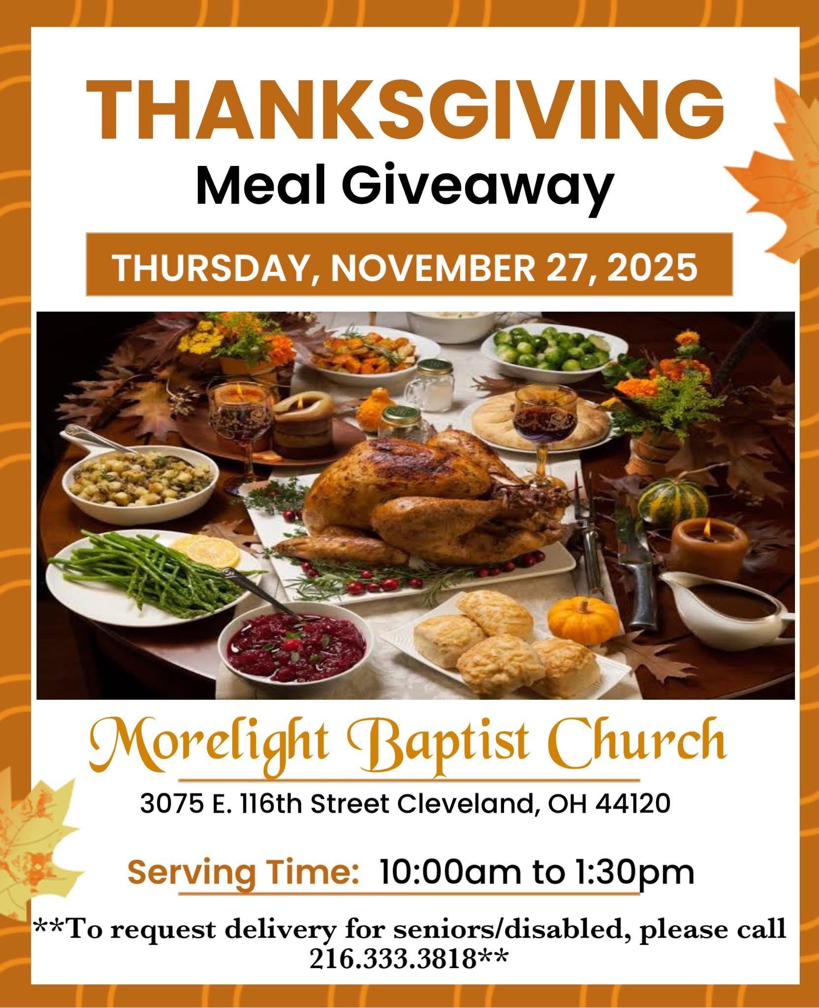 Foto van campagne Keep Morelight's Community Thanksgiving Meal Going, 6 van 7
