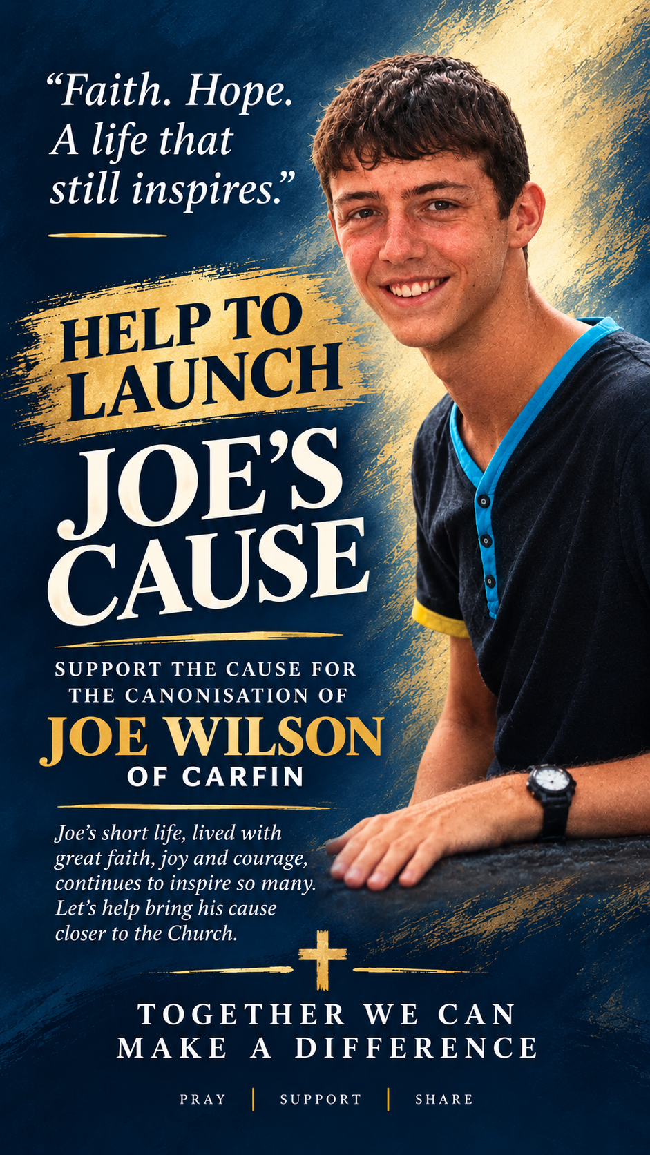 Launch Joe's Cause for Canonisation campaign photo, 2 of 4