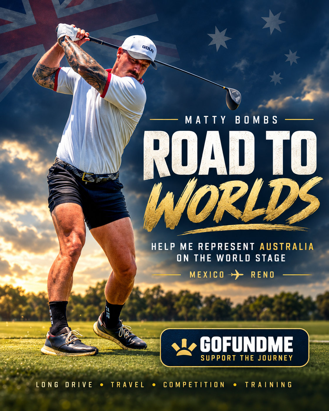 Help Mattybombs Represent Australia at the World champs campaign photo, 2 of 4
