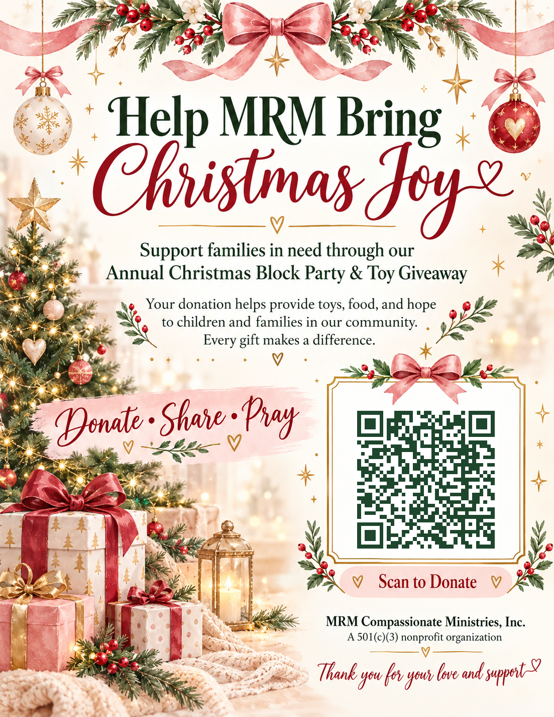 Help Us Bring Christmas to South Florida Families in Need campaign photo, 2 of 5