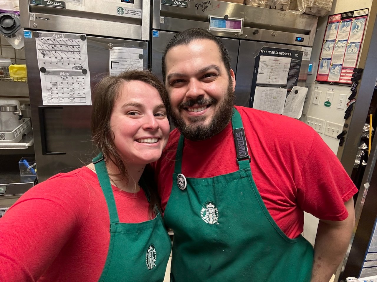 Starbucks Corbins Corner Workers Facing Sudden Closure campaign photo, 2 of 5