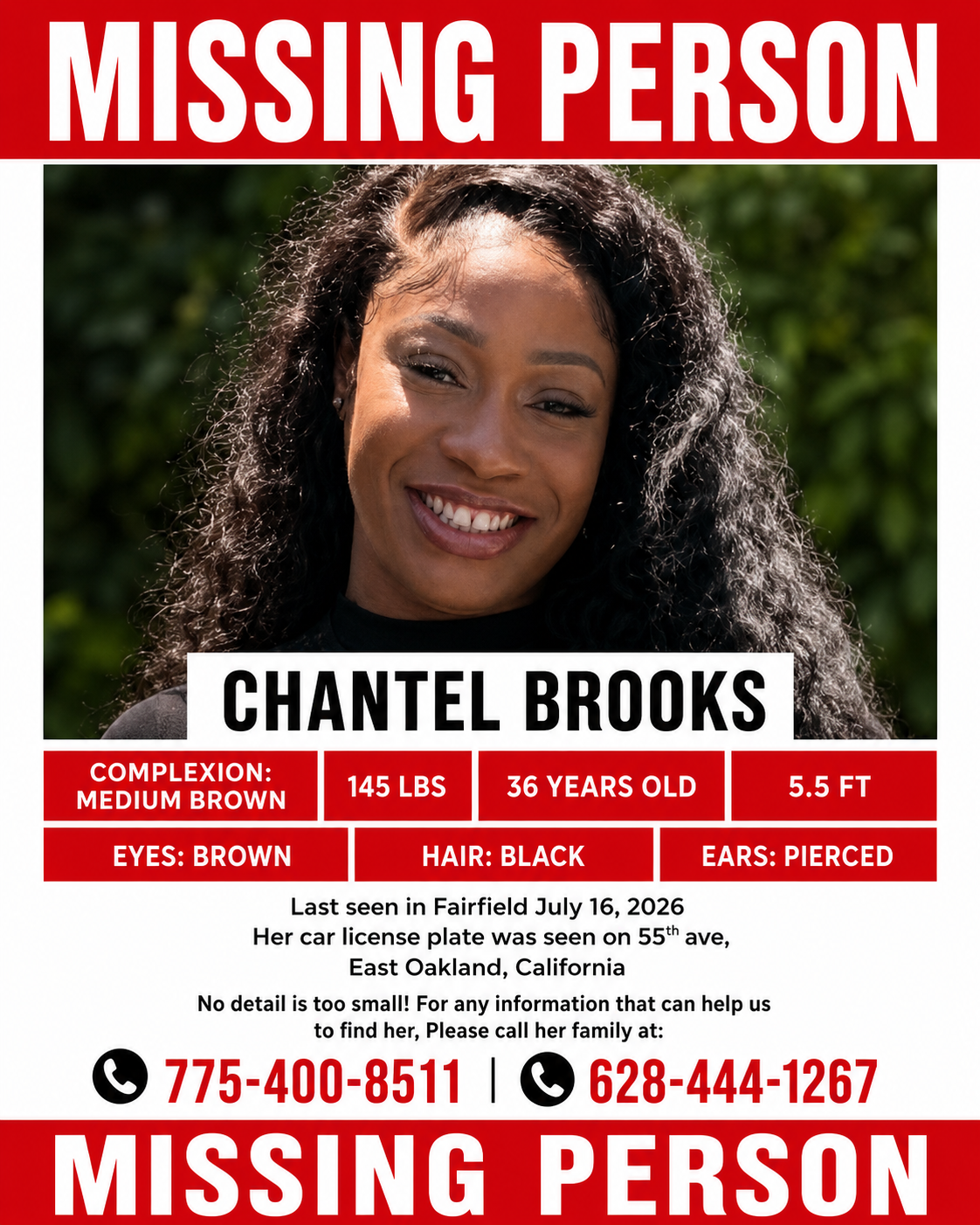 Join the Effort to Find Chantel Brooks campaign photo, 4 of 10