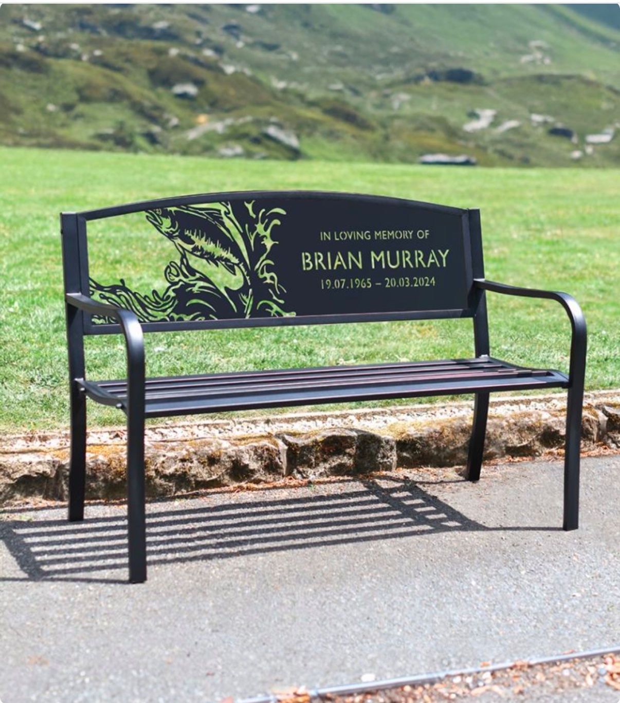 Jacob patching - memorial Bench campaign photo, 2 of 6