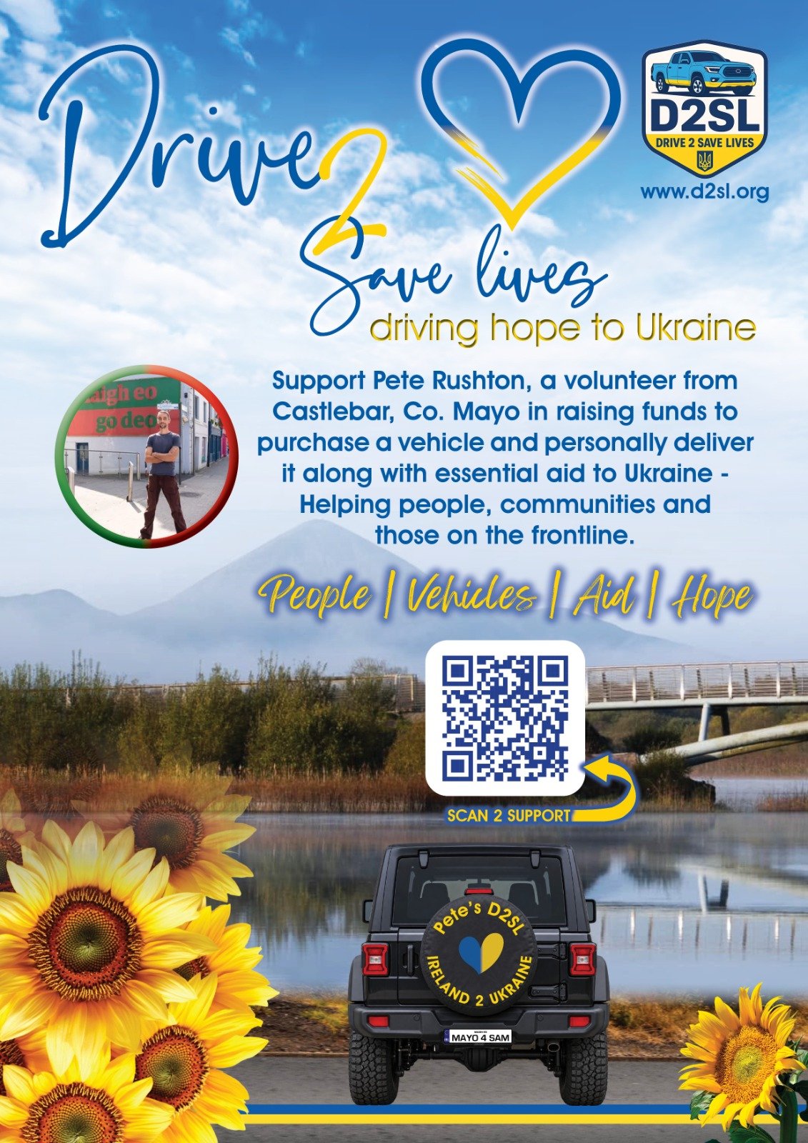 Drive 2 Save Lives, Driving hope to Ukraine campaign photo, 2 of 7