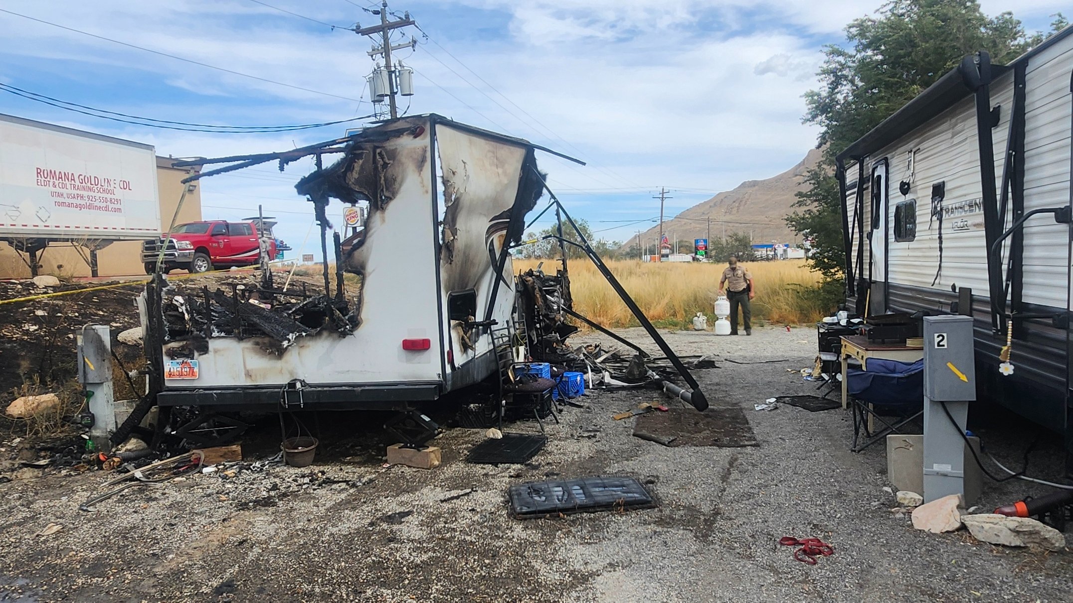 Lake Point Neighbors Lost Everything in a Trailer Fire campaign photo, 2 of 8