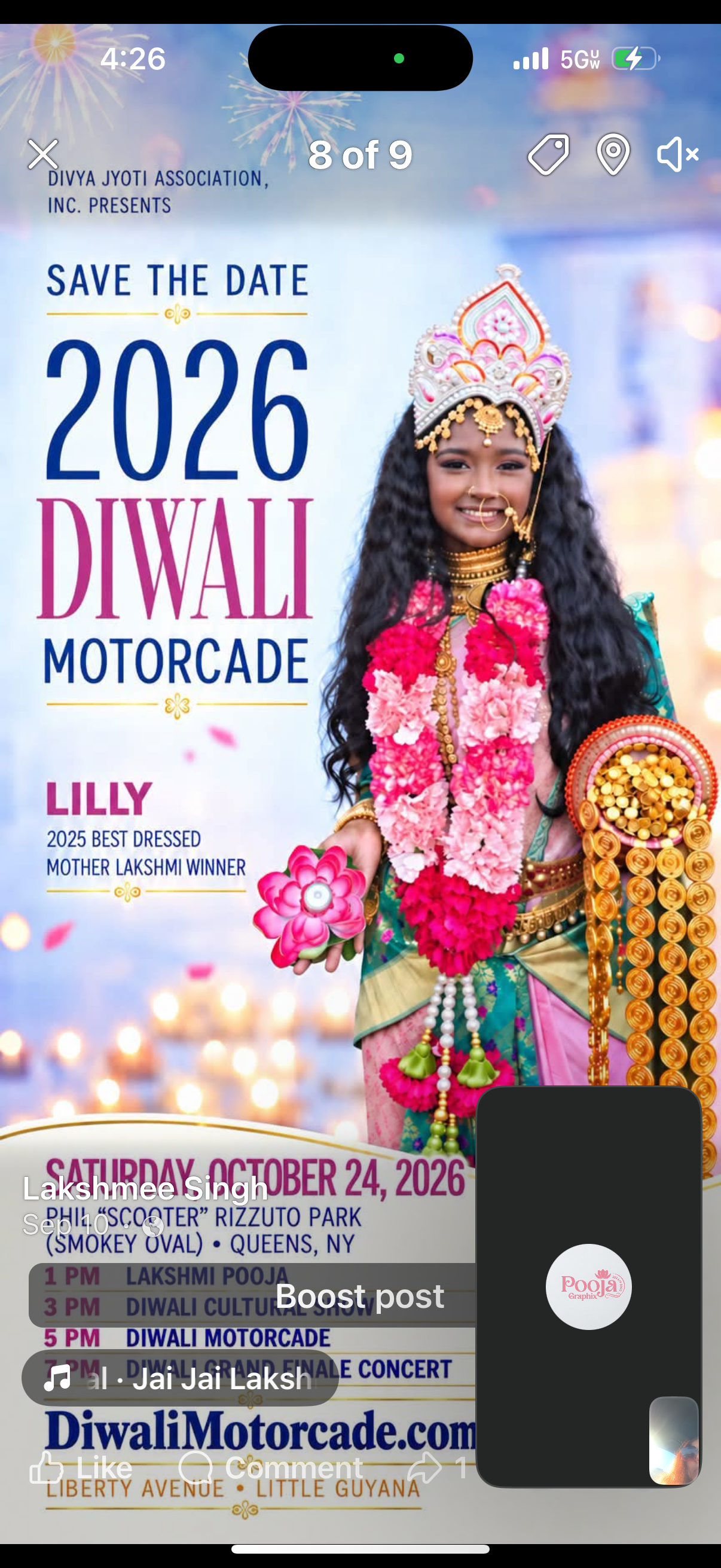 Help Us Light Up Diwali Motorcade 2026 campaign photo, 5 of 8