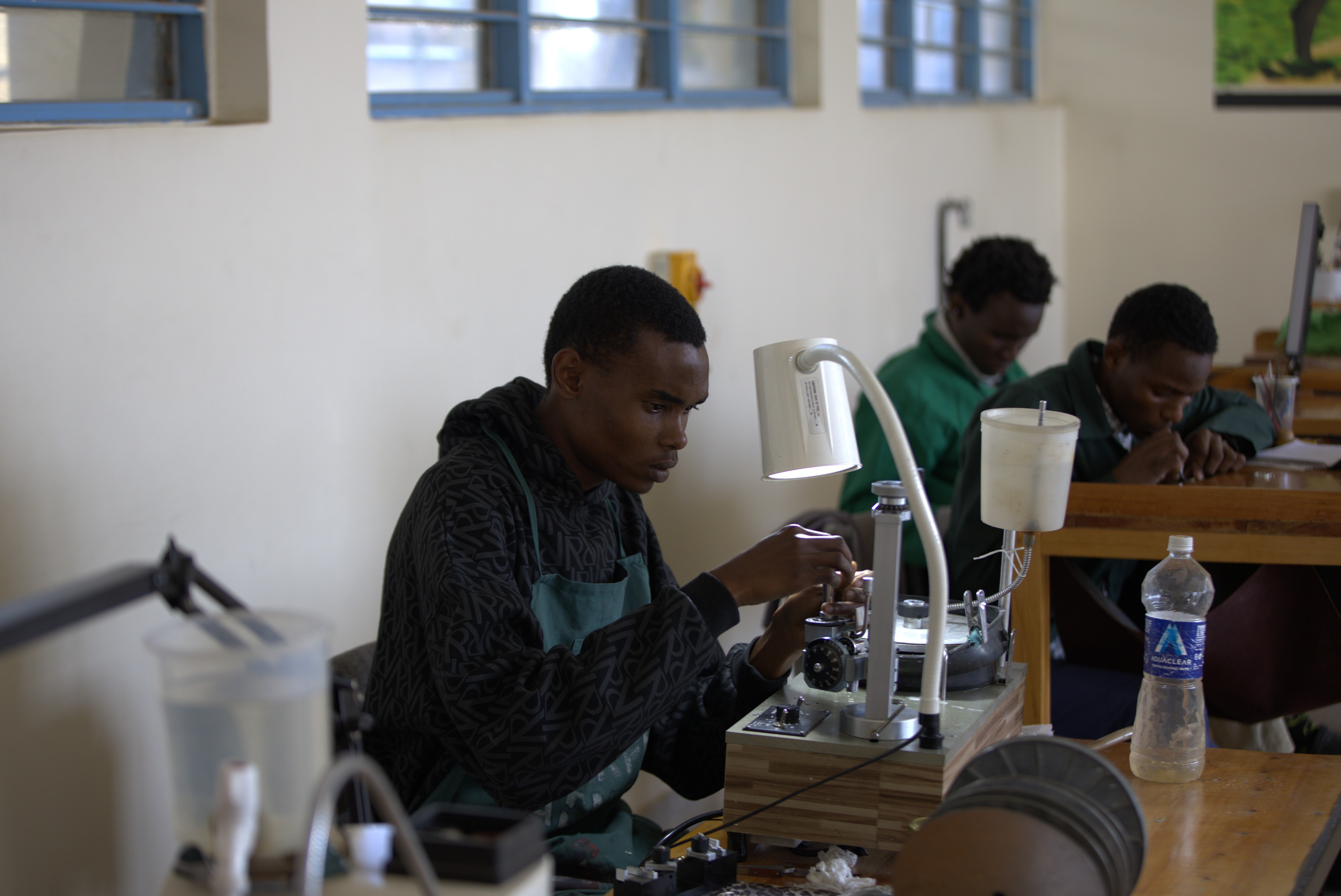 Help Equip Kenya Academy: Cutting Gemstones at source campaign photo, 2 of 6