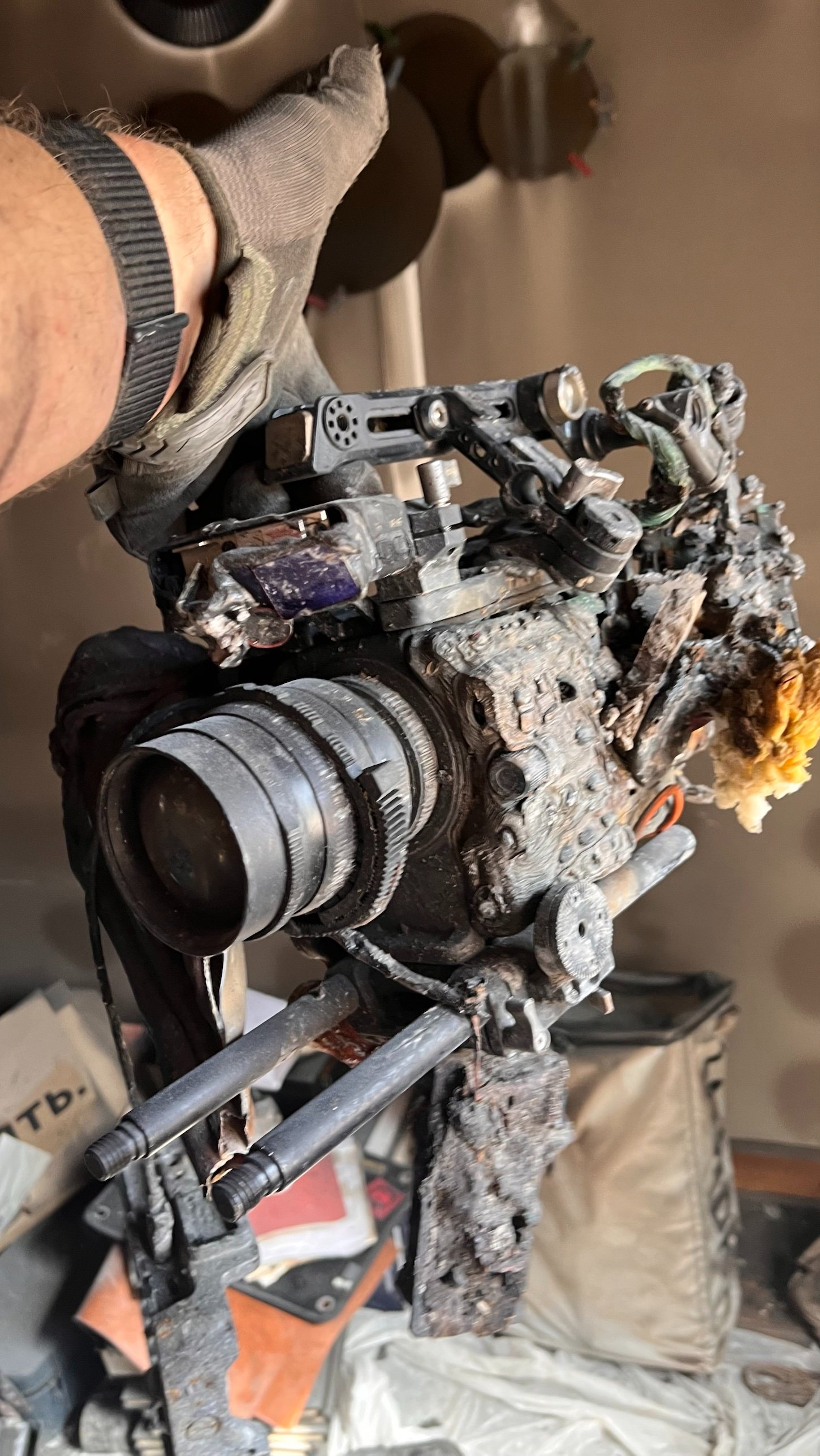 Fire destroyed my home, film gear and lens workshop campaign photo, 5 of 9
